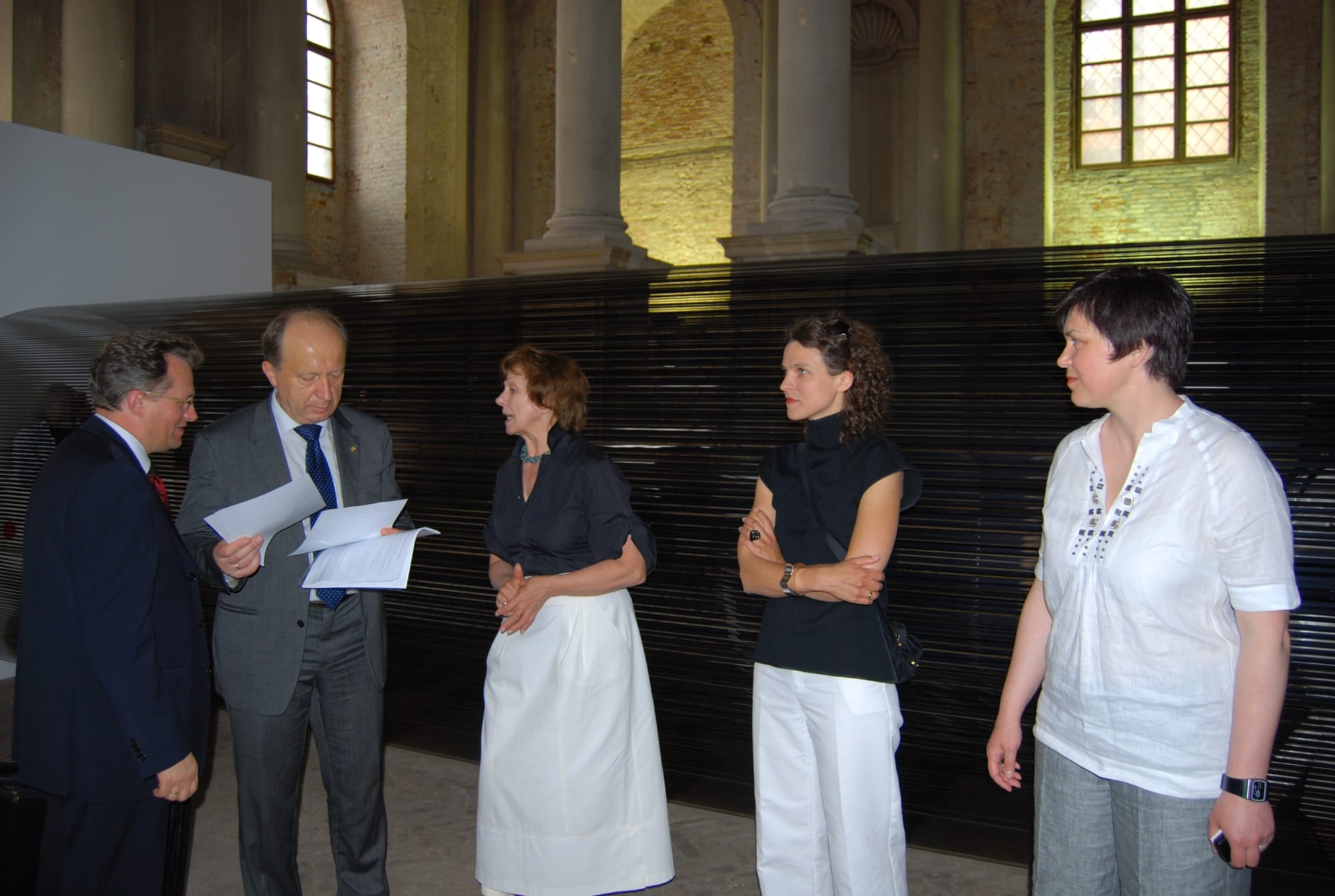 Opening of the Lithuanian Pavilion at Scuola Grande della Misericordia