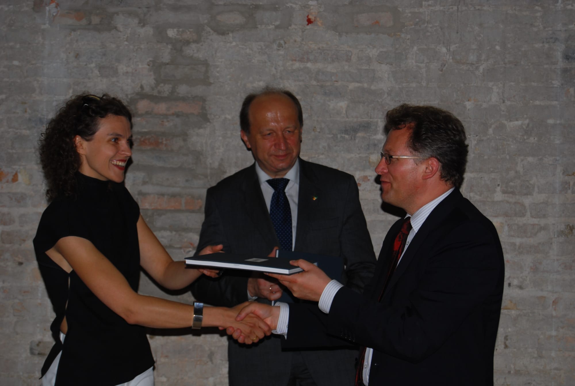 Opening of the Lithuanian Pavilion, installation TUBE by Žilvinas Kempinas