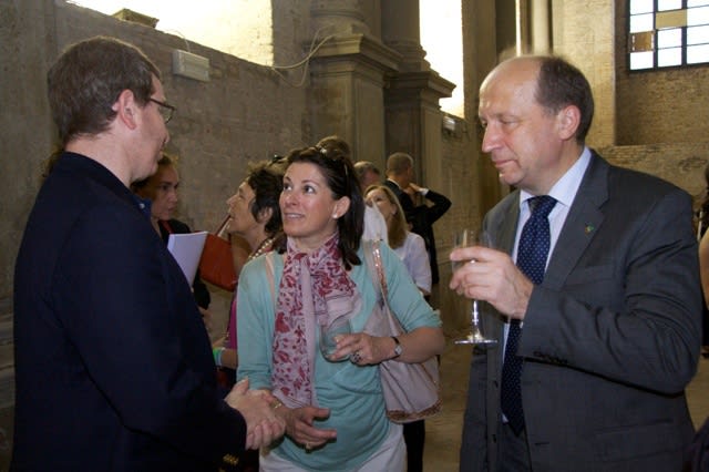 Opening of the Lithuanian Pavilion, Installation TUBE by Žilvinas Kempinas