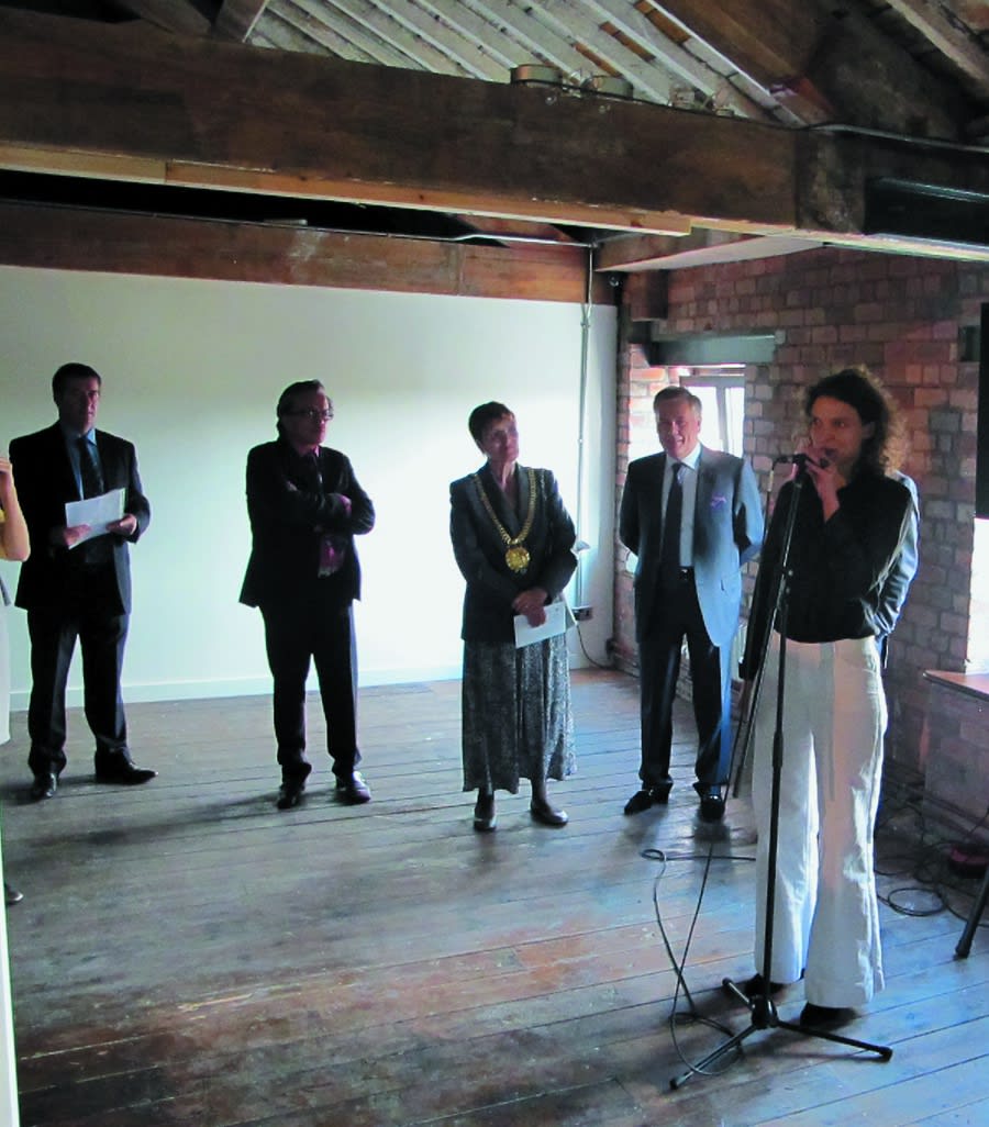 Opening of the exhibition City Without Walls. Speaks: curator Laura Rutkutė