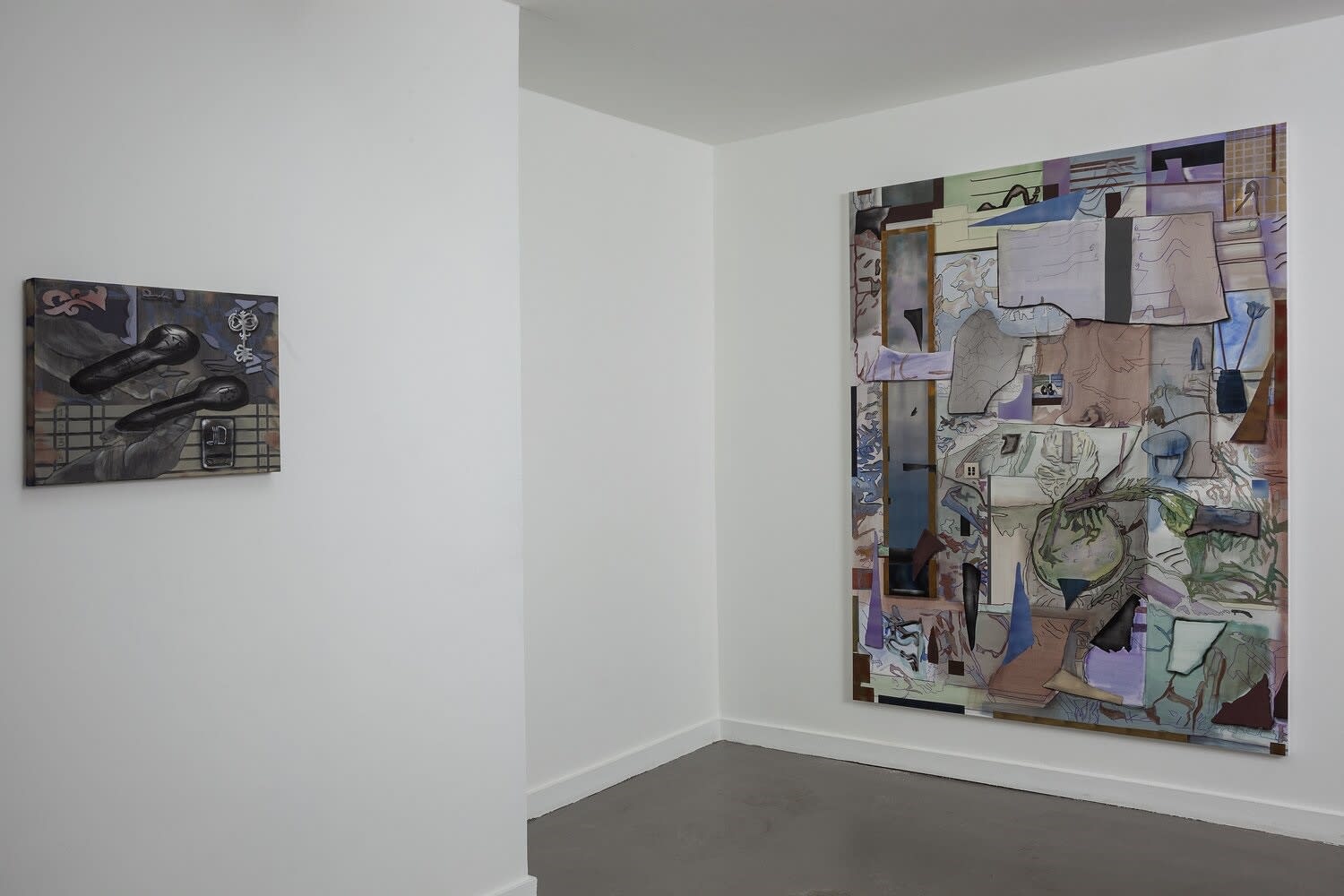 Annet Gellink Gallery, Amsterdam 2020 Installation shot from Gabrielė Adomaitytė's solo exhibition "TRAVERSING DISCRETI LOCI" at Annet Gellink Gallery, Amsterdam (The Netherlands) on 2020.