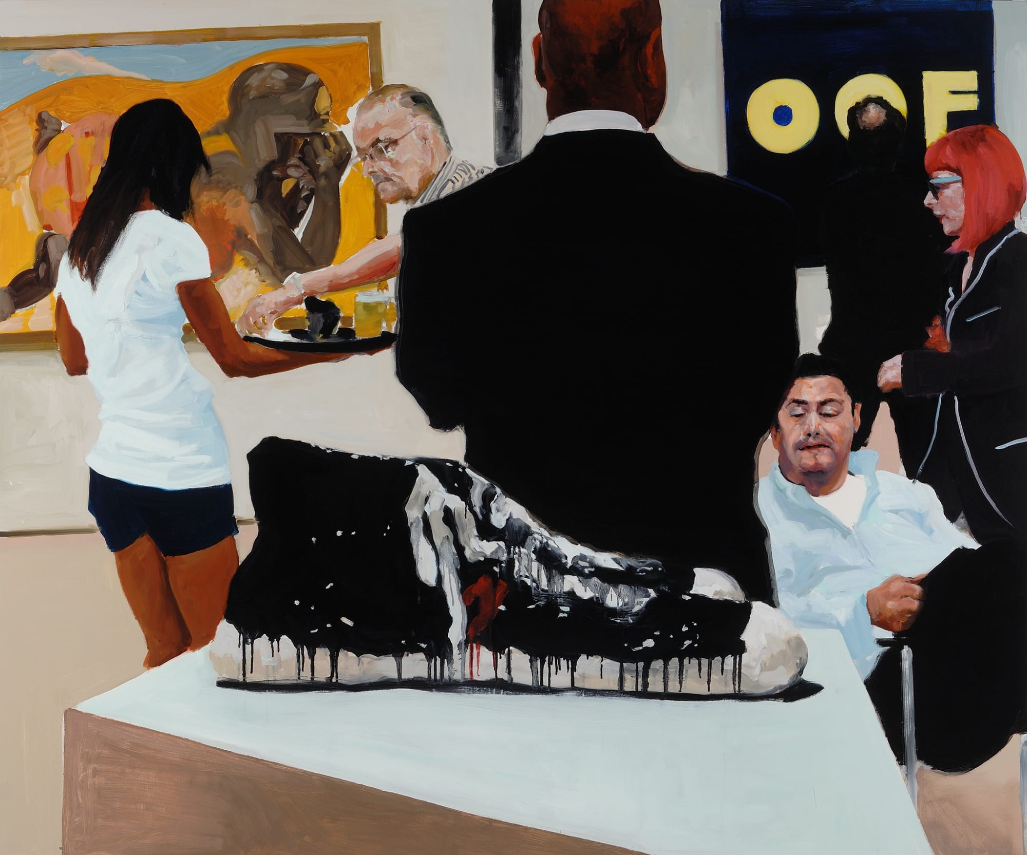 Art Fair: Booth #15 OOF, 2014 Oil on Linen 172.7 x 208.3 cm, 68 x 82 in