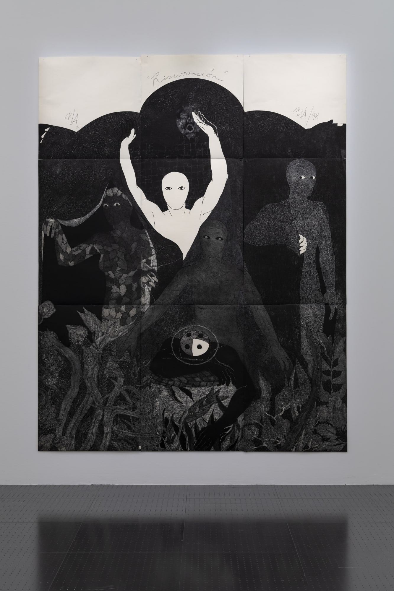 Installation view of After the End: Cartographies for Another Time exhibited at the Centre Pompidou-Metz. Photo: Marc Domage