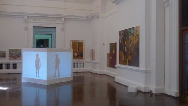 Installation photograph of exhibition of Without Masks at JAG 2010.