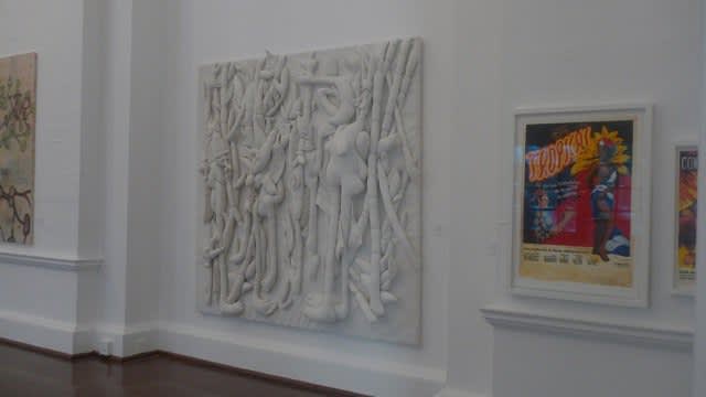 installation shot of an exhibition of the Without Masks Collection.