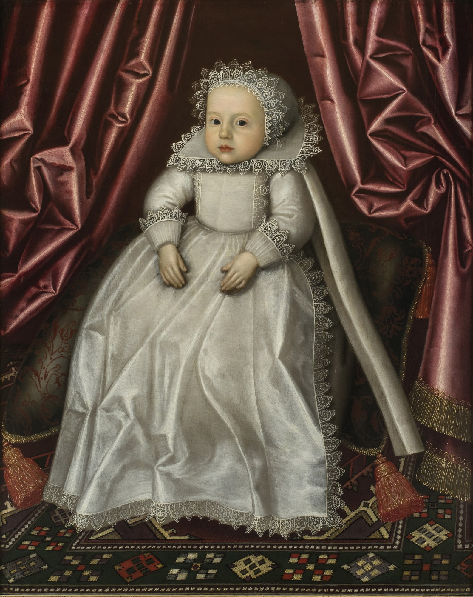 William Larkin C 1585 1619 A Noble Baby C 1615 The Weiss