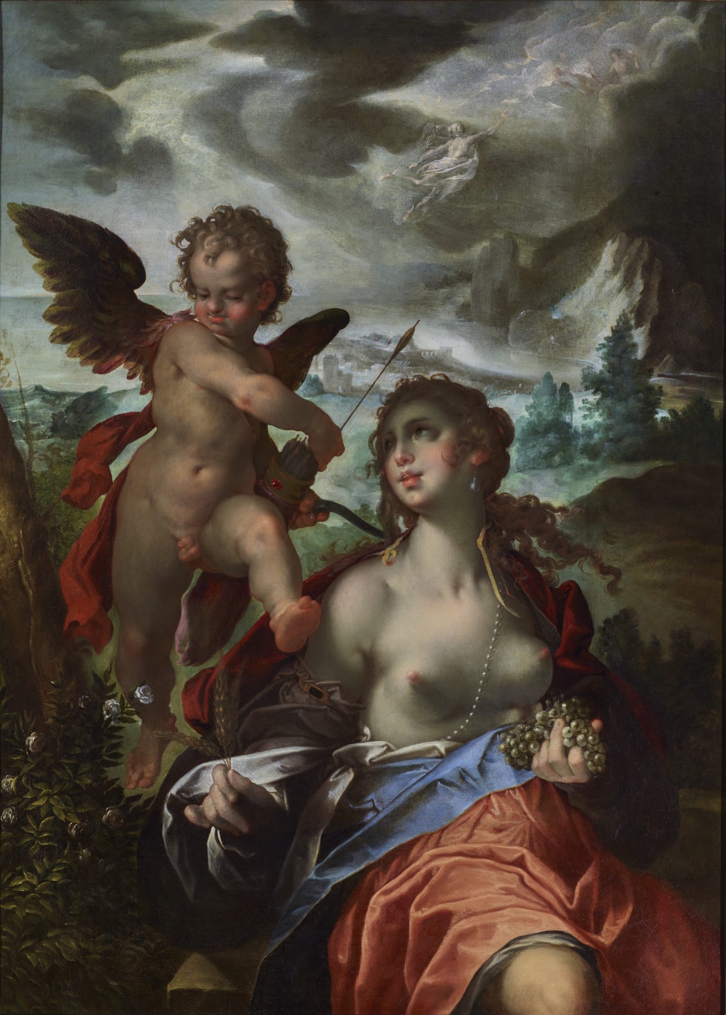 Bartholomeus Spranger 1546 1611 Venus And Cupid With Mercury