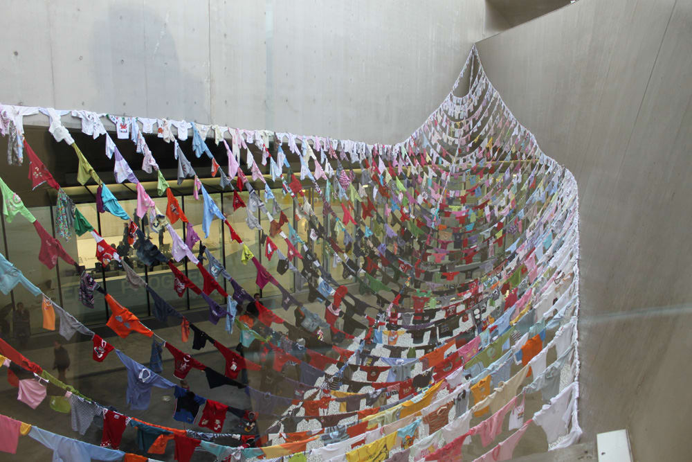 Installation view, Kaarina Kaikkonen, Towards Tomorrow, 2012, MAXXI, Rome