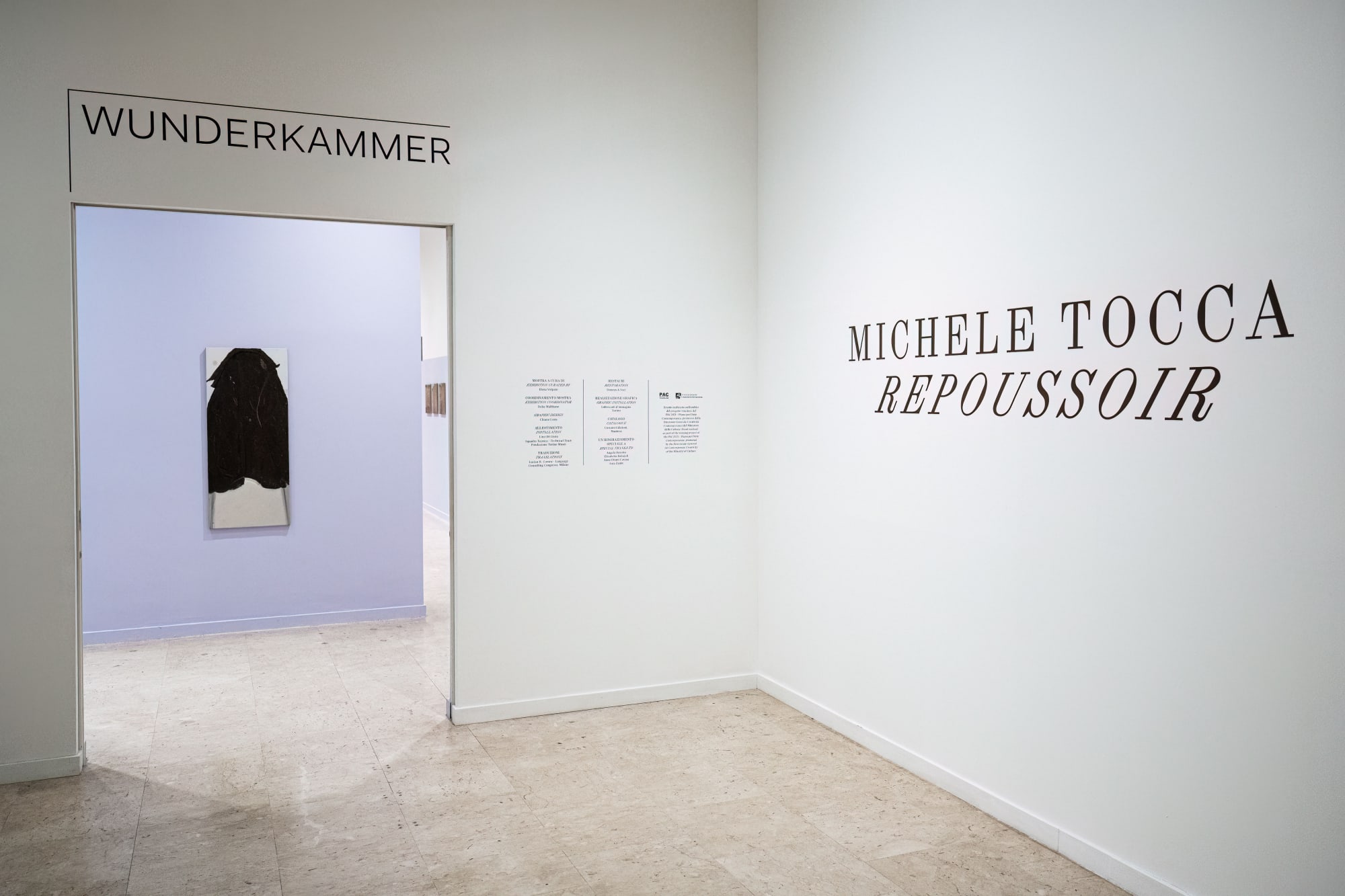 Installation View Repoussoir | GAM Torino | 21 June > 5 November 2023 ph. Giorgio Perottino