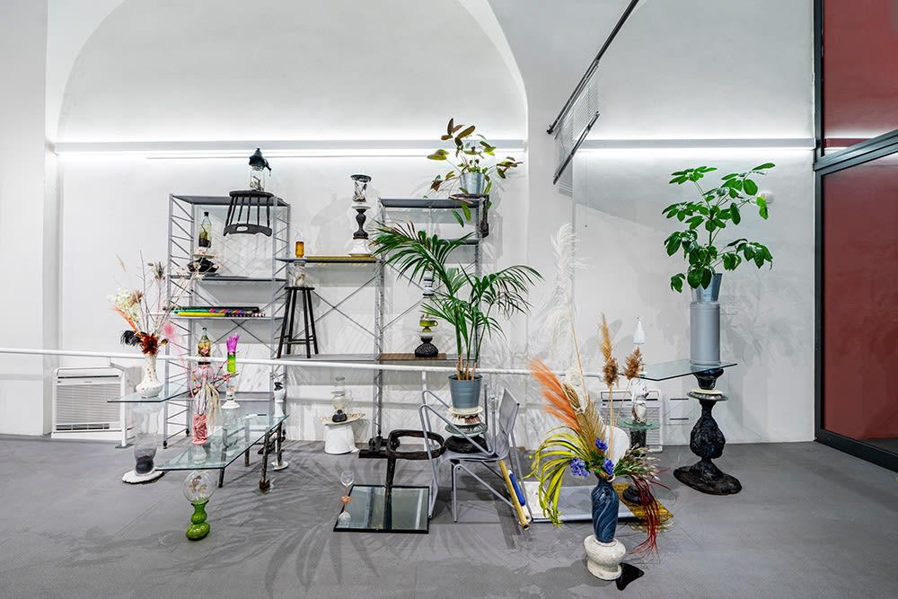 Installation view The tilt of time | a cura di Daria Filardo e Martino Margheri | Istituto Europeo Design (IED) Firenze | 27 ottobre – 22 dicembre 2023