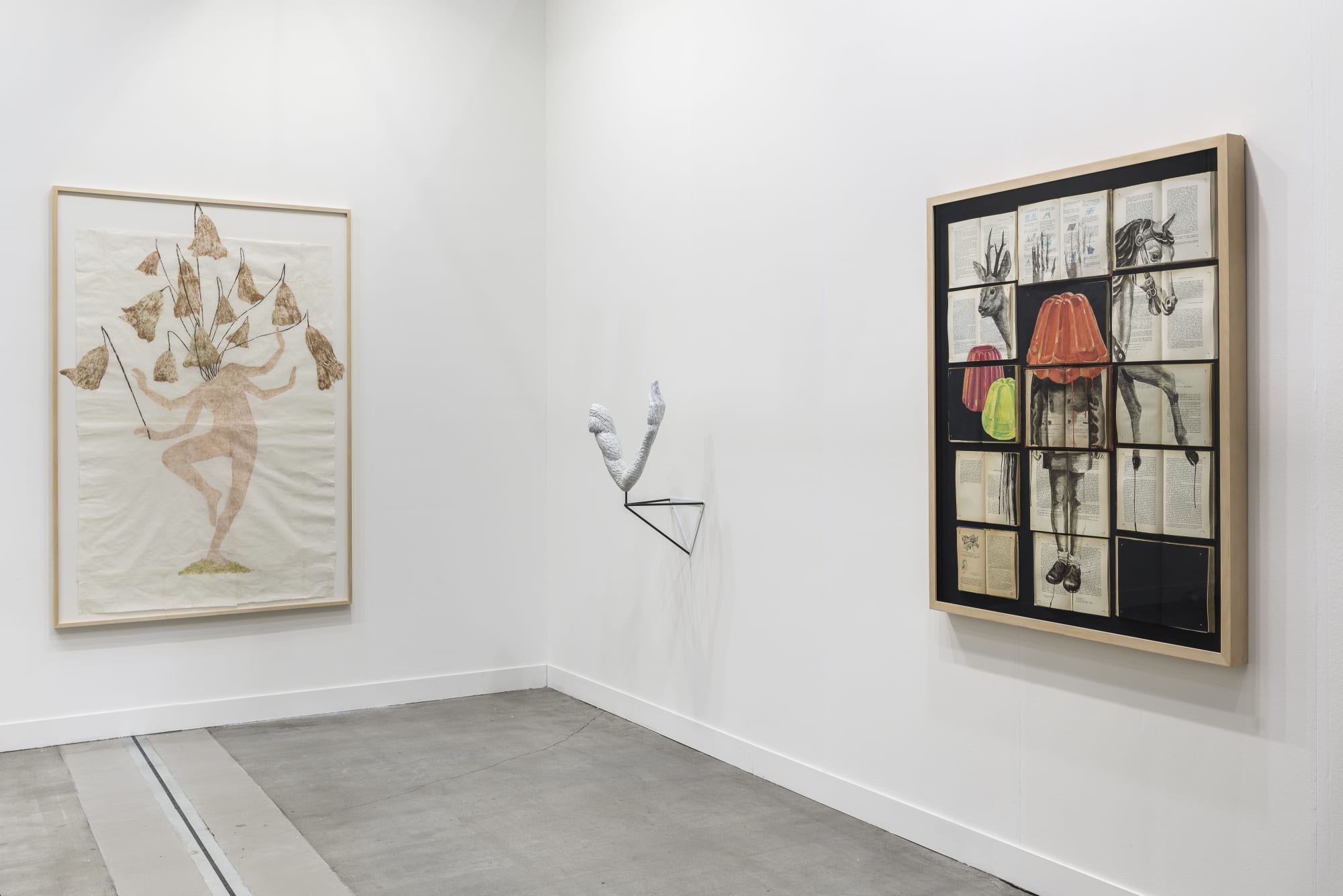 Installation view at miart 2022 Established contemporary, booth A01 ph. Sebastiano Luciano