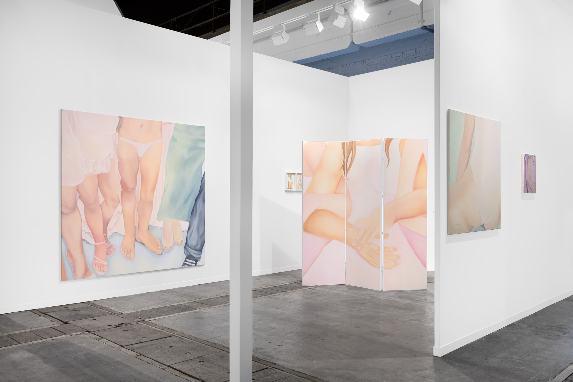 Installation View, Solo Show by Adelisa Selimbašić, z2o Sara Zanin, Art Brussels 2025. Ph. Nicola Morittu