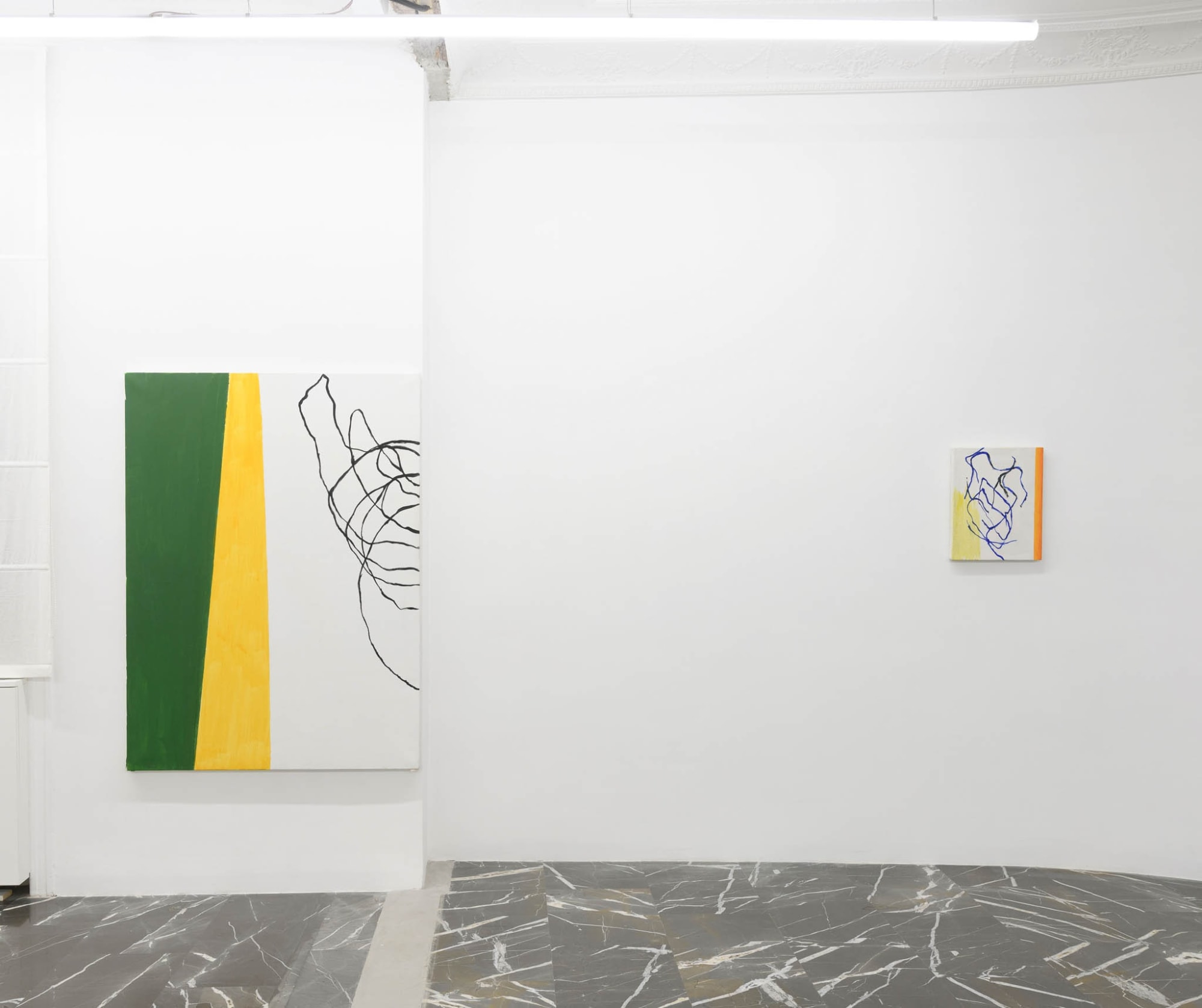 Installation View, Alessandro Sarra, curated by Michele Tocca, z2o Project, 2025. Photo Giorgio Benni