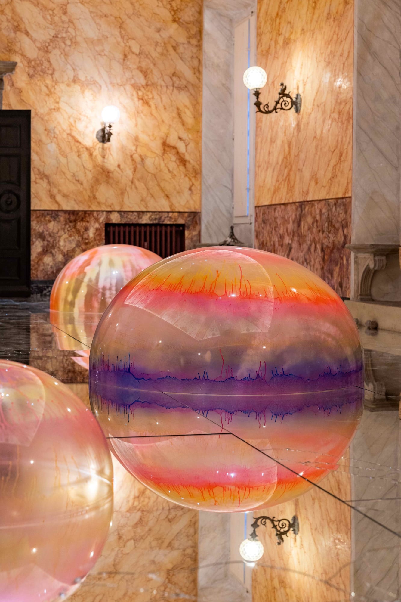 Installation View, Alfredo Pirri, Ritratto di Palazzo, curated by Lorenzo Balbi and Silvia Evangelisti, @Palazzo Boncompagni, Bologna. Ph. Marcela Ferreira