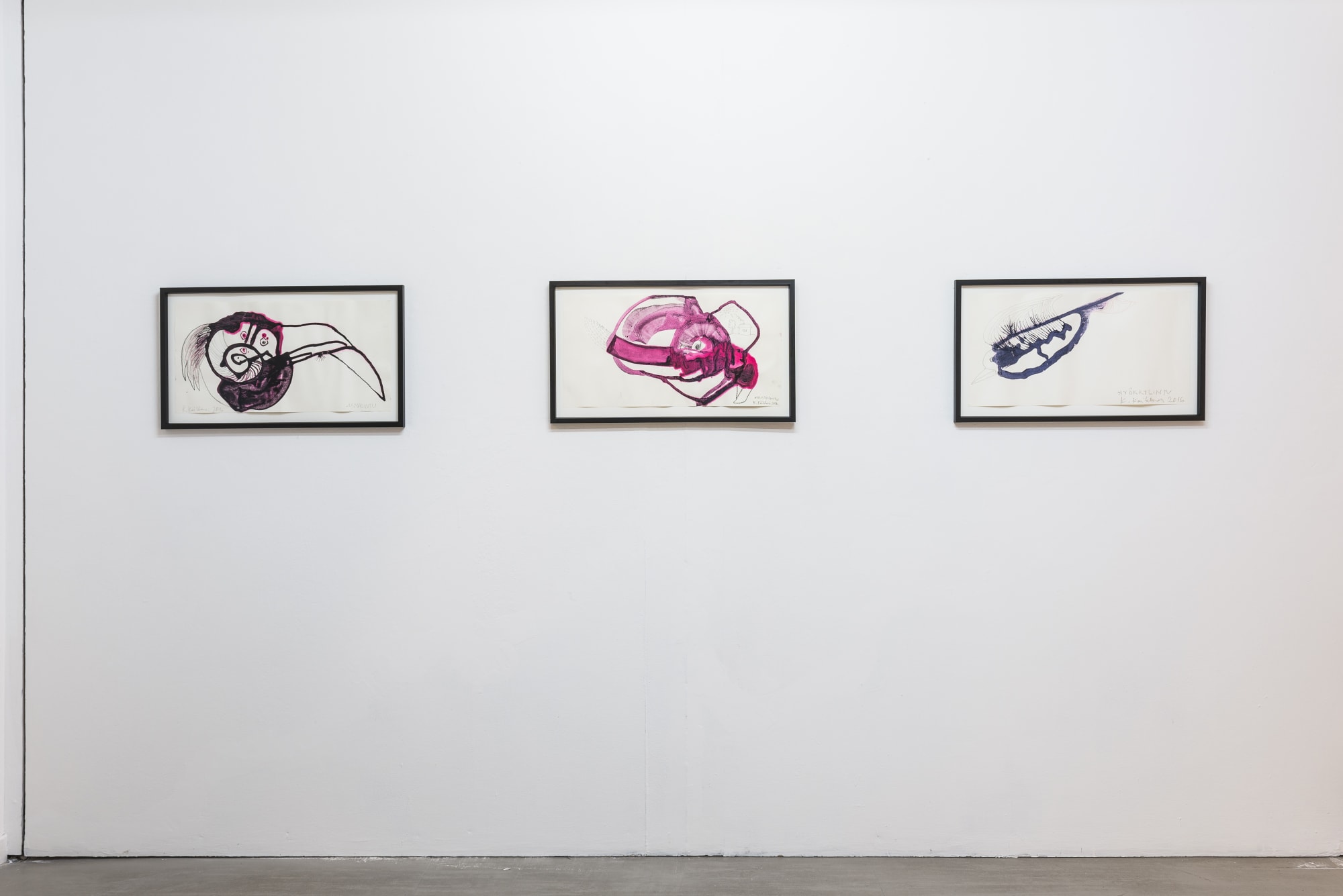 Kaarina Kaikkonen, installation view of the first room z2o Sara Zanin Gallery, ph. Sebastiano Luciano