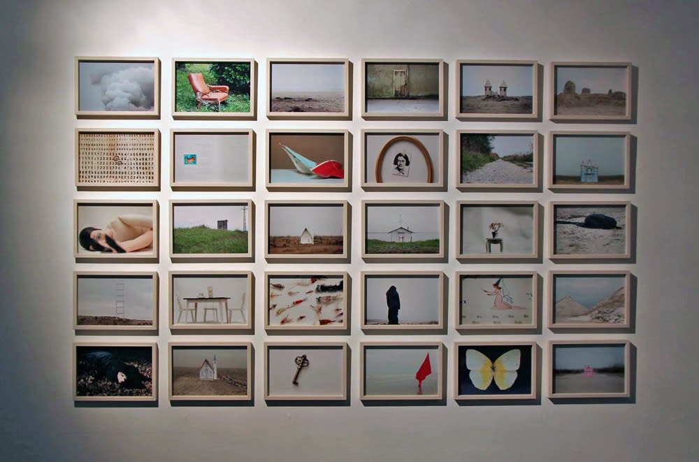 Silvia Camporesi, SIFR La distanza canonica, curated by Valentina Ciarallo, installation view at z2o Sara Zanin Gallery