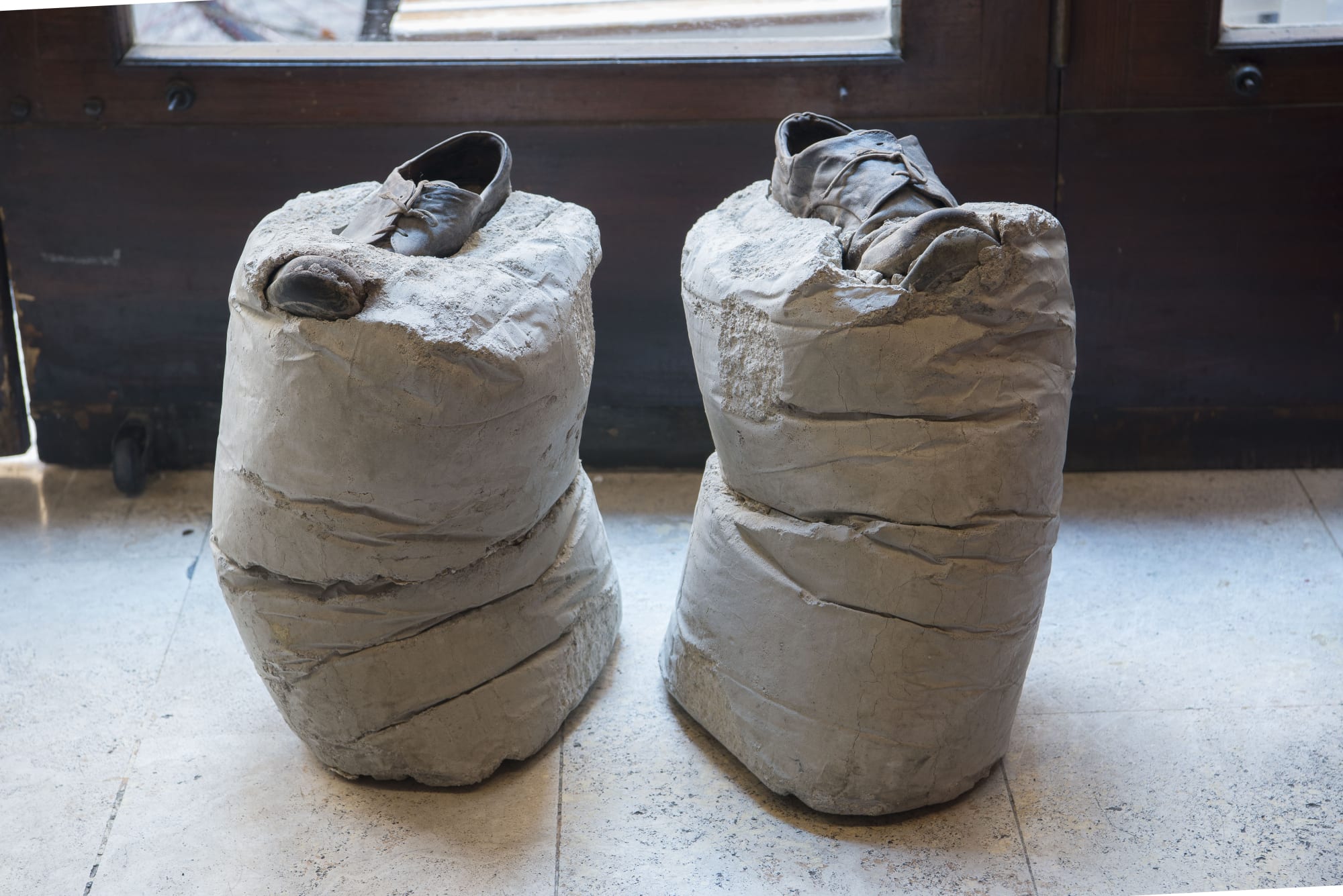 Hidden Beauty, Krištof Kintera, curated by Marina Dacci and Krištof Kintera, installation view, Moves Fitness, Rome