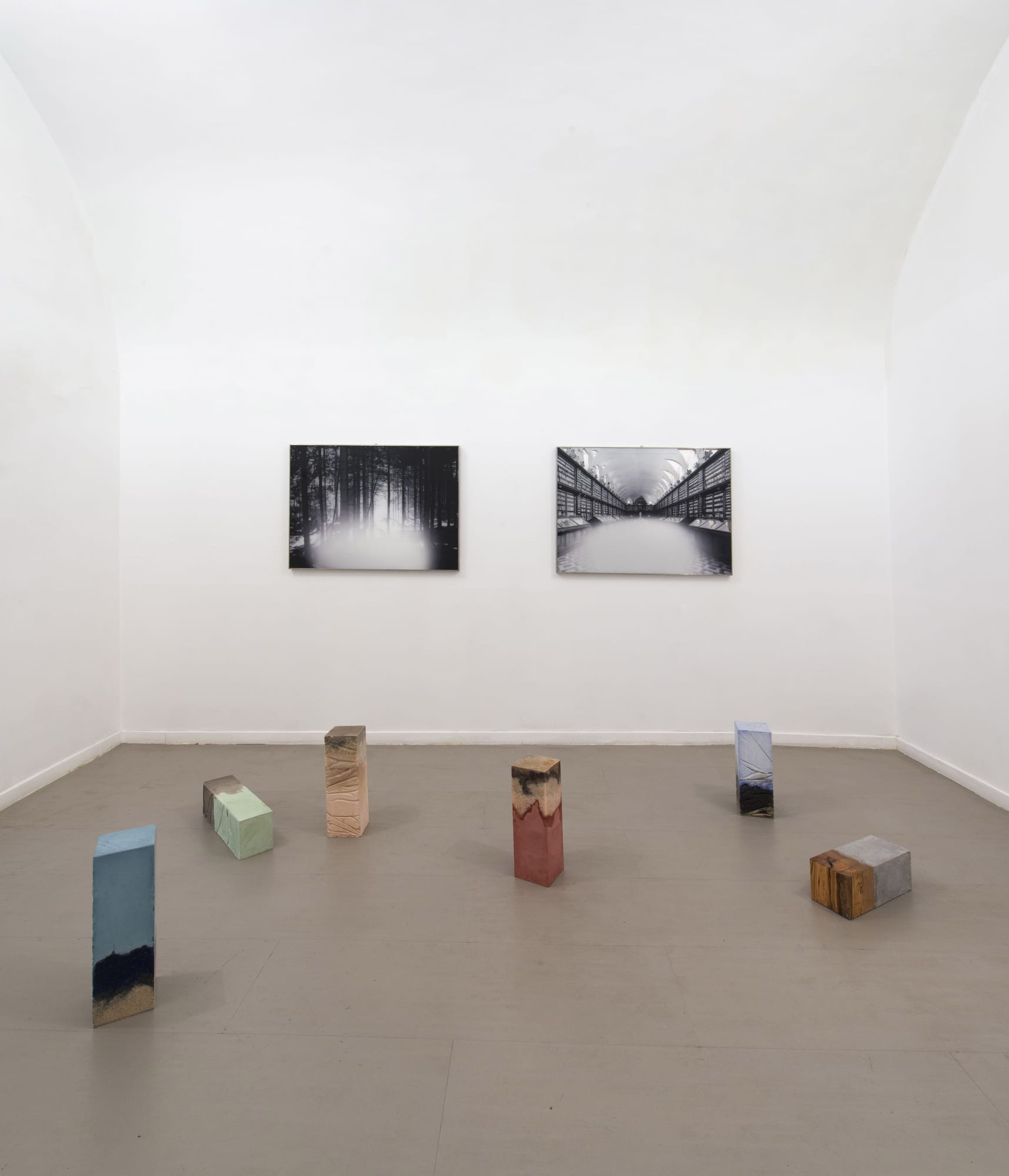 The Next Era, Mariella Bettineschi, Giovanni de Cataldo, Michele Guido, installation view at z2o Sara Zanin Gallery