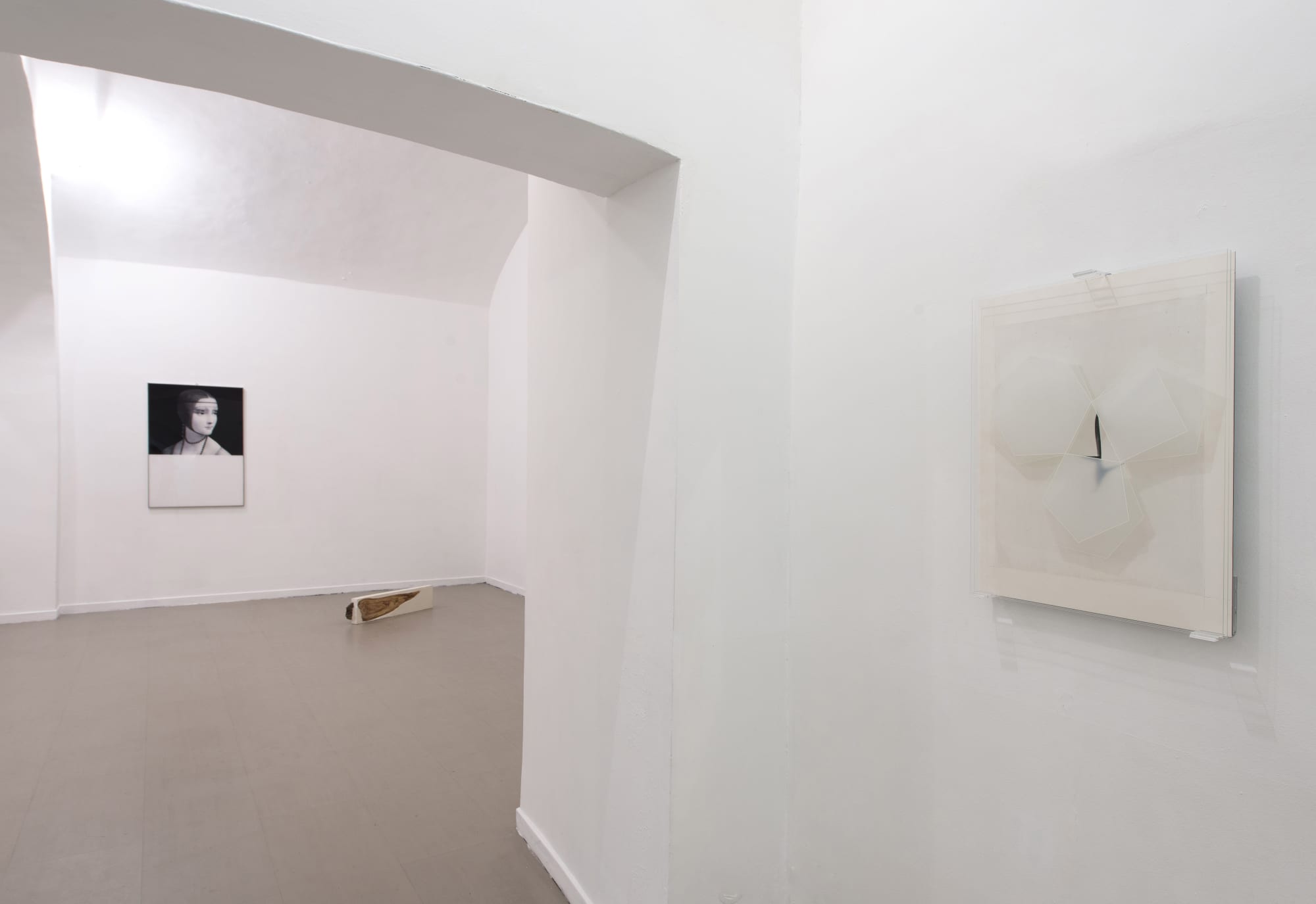 The Next Era, Mariella Bettineschi, Giovanni de Cataldo, Michele Guido, installation view at z2o Sara Zanin Gallery