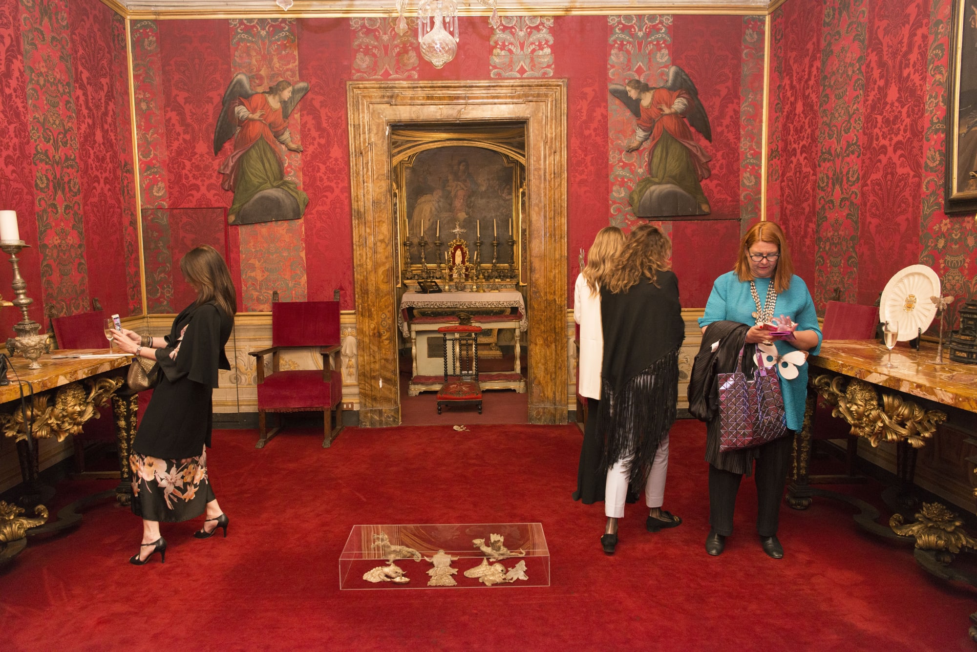 Gala dinner, Performance curated by Evgeny Antufiev, 2017 Palazzo Patrizi, Rome