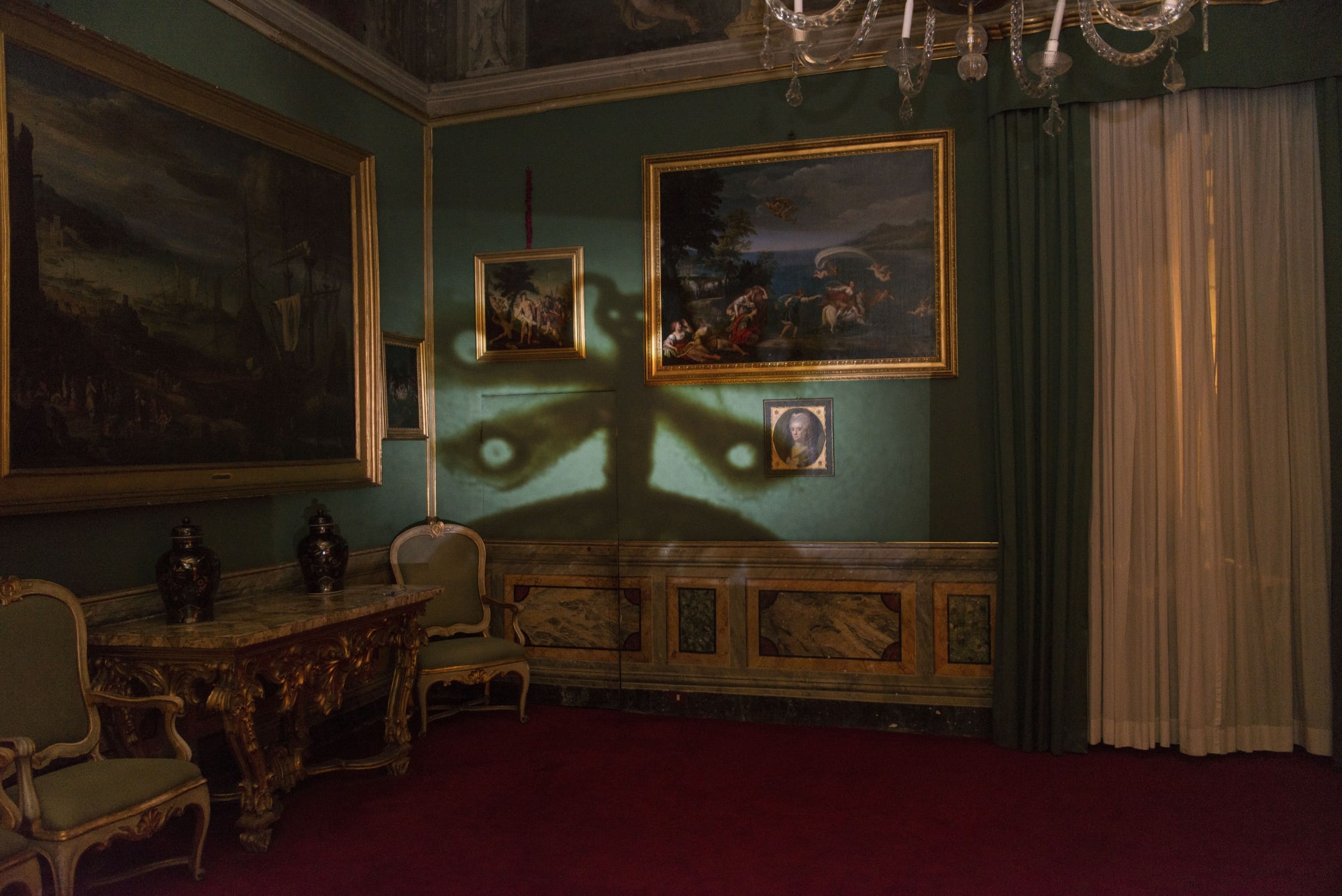 Gala dinner, Performance curated by Evgeny Antufiev, 2017 Palazzo Patrizi, Rome