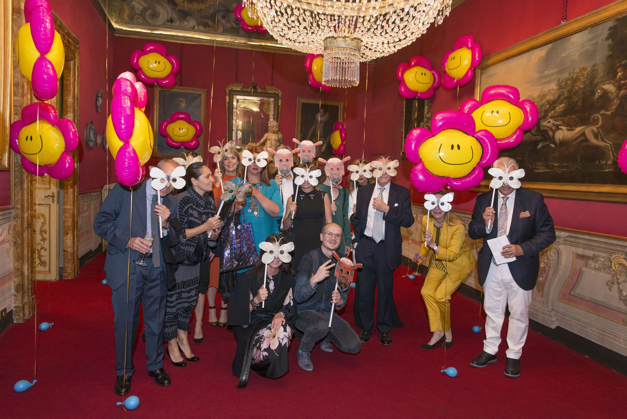 Gala dinner, Performance curated by Evgeny Antufiev, 2017 Palazzo Patrizi, Rome