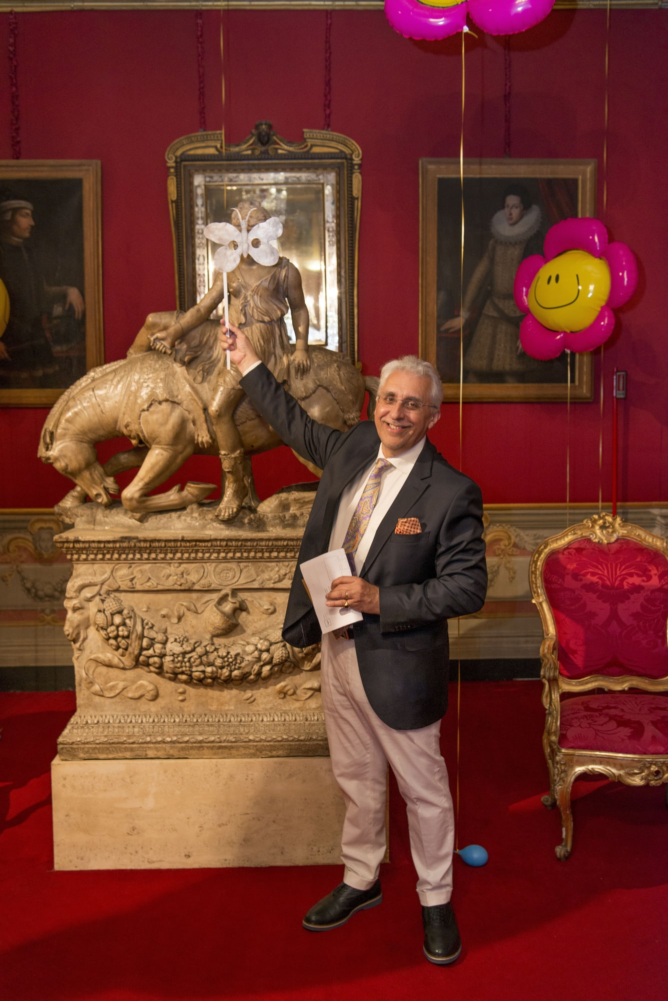 Gala dinner, Performance curated by Evgeny Antufiev, 2017 Palazzo Patrizi, Rome