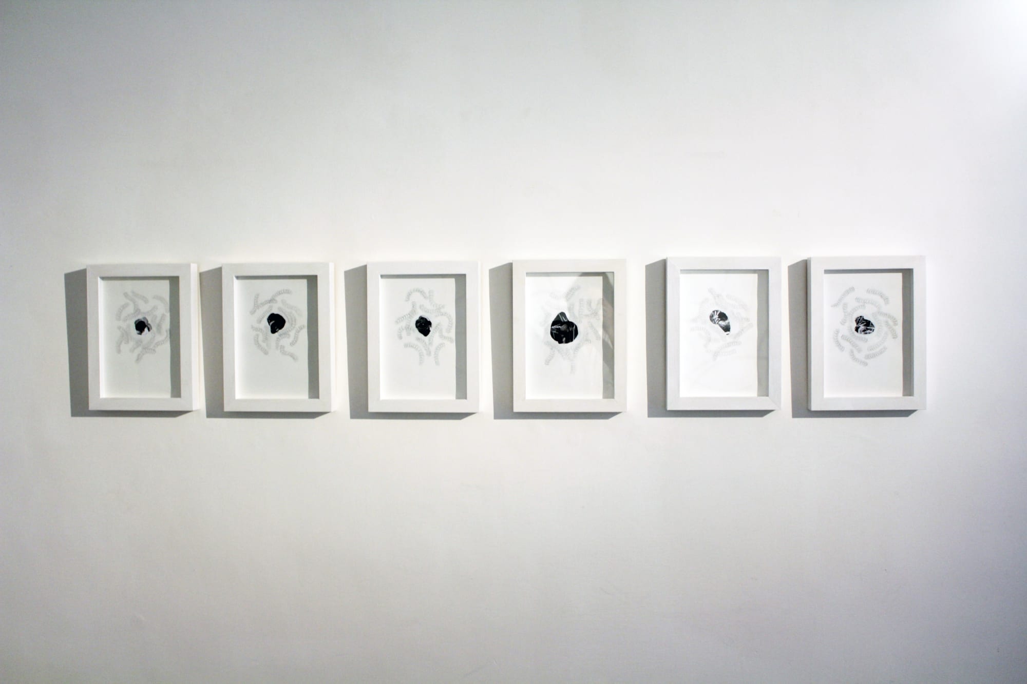 Drawing - Points of View, Marzia Migliora, Chiara Dellerba, Charley Peters, Alessandro Roma, curated by Valentina Ciarallo, installation view at z2o Sara Zanin Gallery