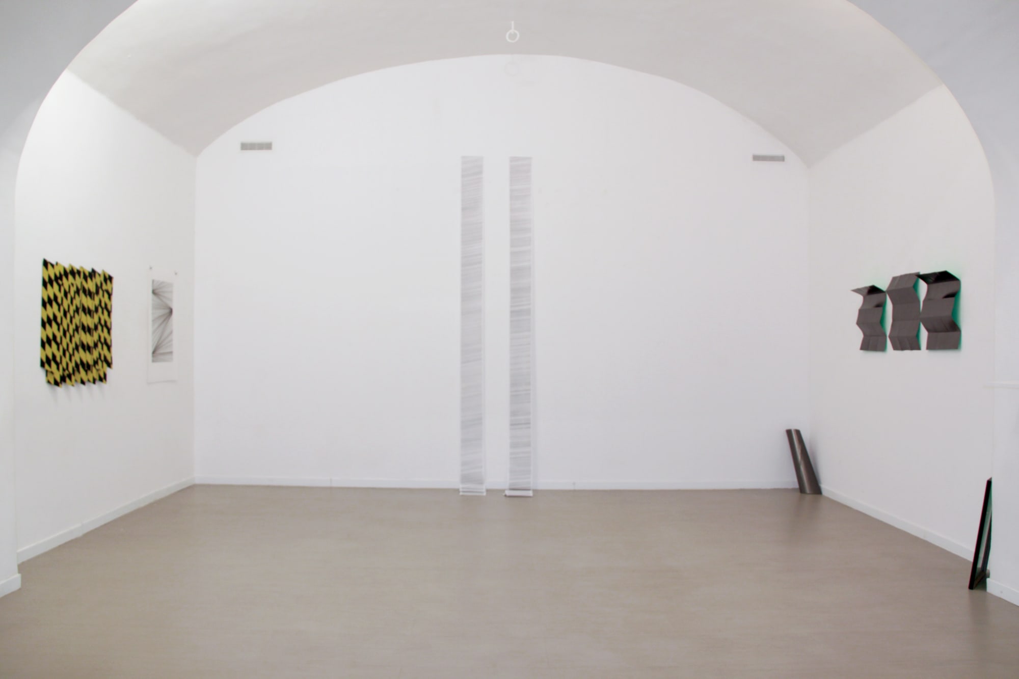 Drawing - Points of View, Marzia Migliora, Chiara Dellerba, Charley Peters, Alessandro Roma, curated by Valentina Ciarallo, installation view at z2o Sara Zanin Gallery
