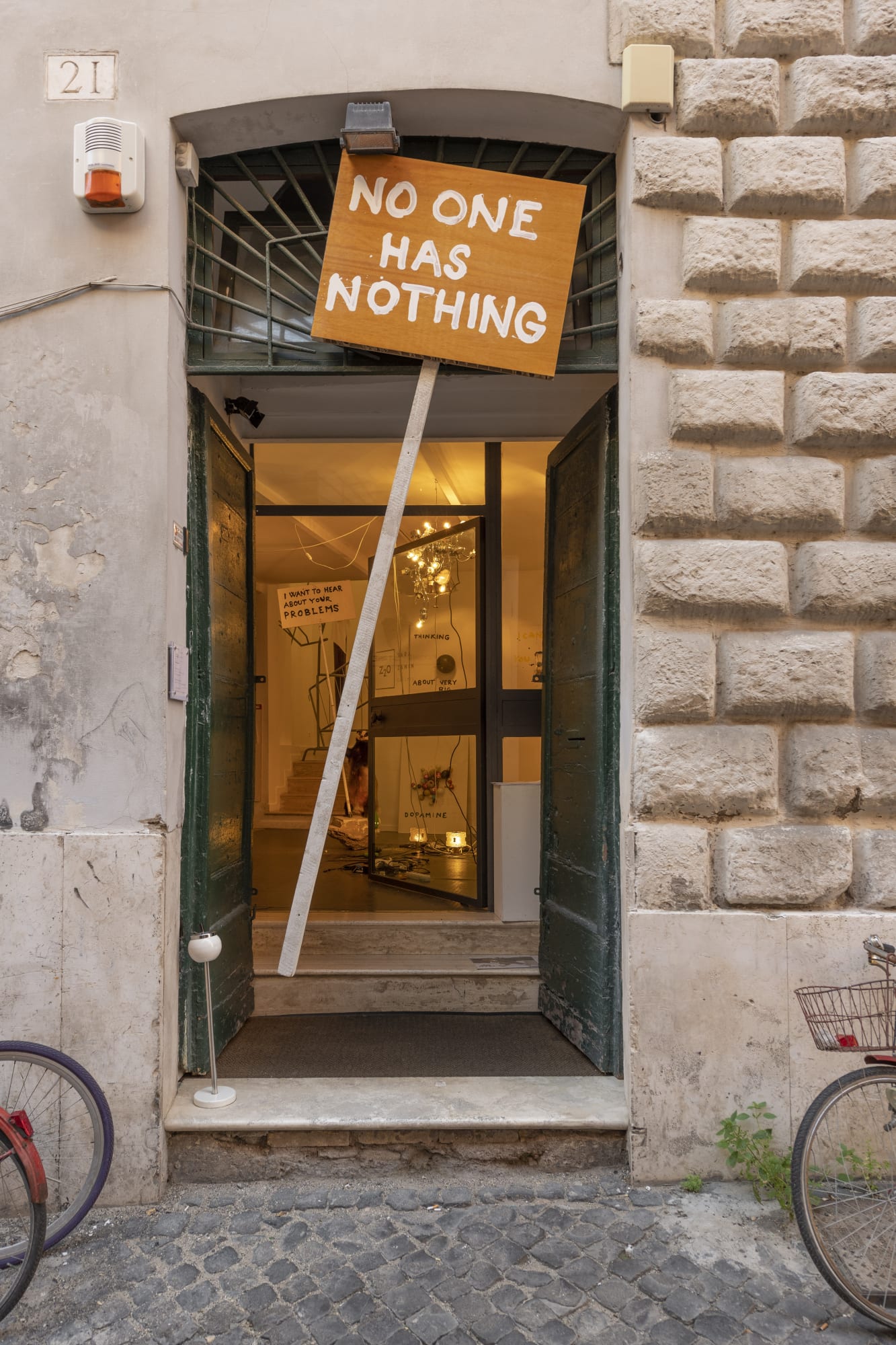 Krištof Kintera, No one has nothing, solo show at z2o Sara Zanin Gallery