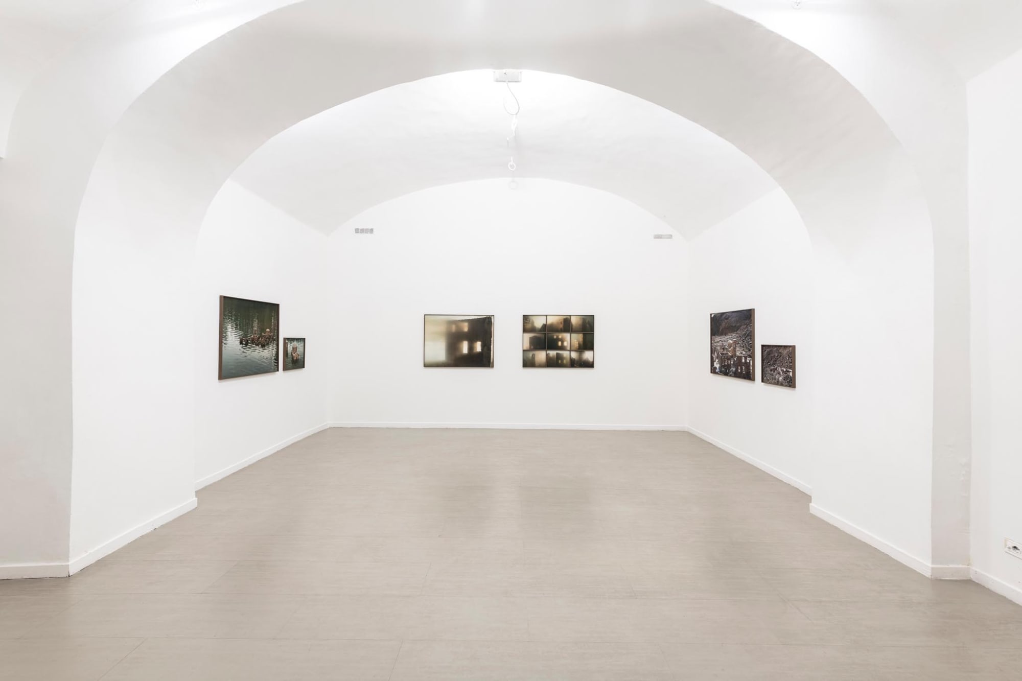 Silvia Camporesi, Forzare il paesaggio Curated by Angel Moya Garcia Installation view of the third room Ph. Giorgio Benni