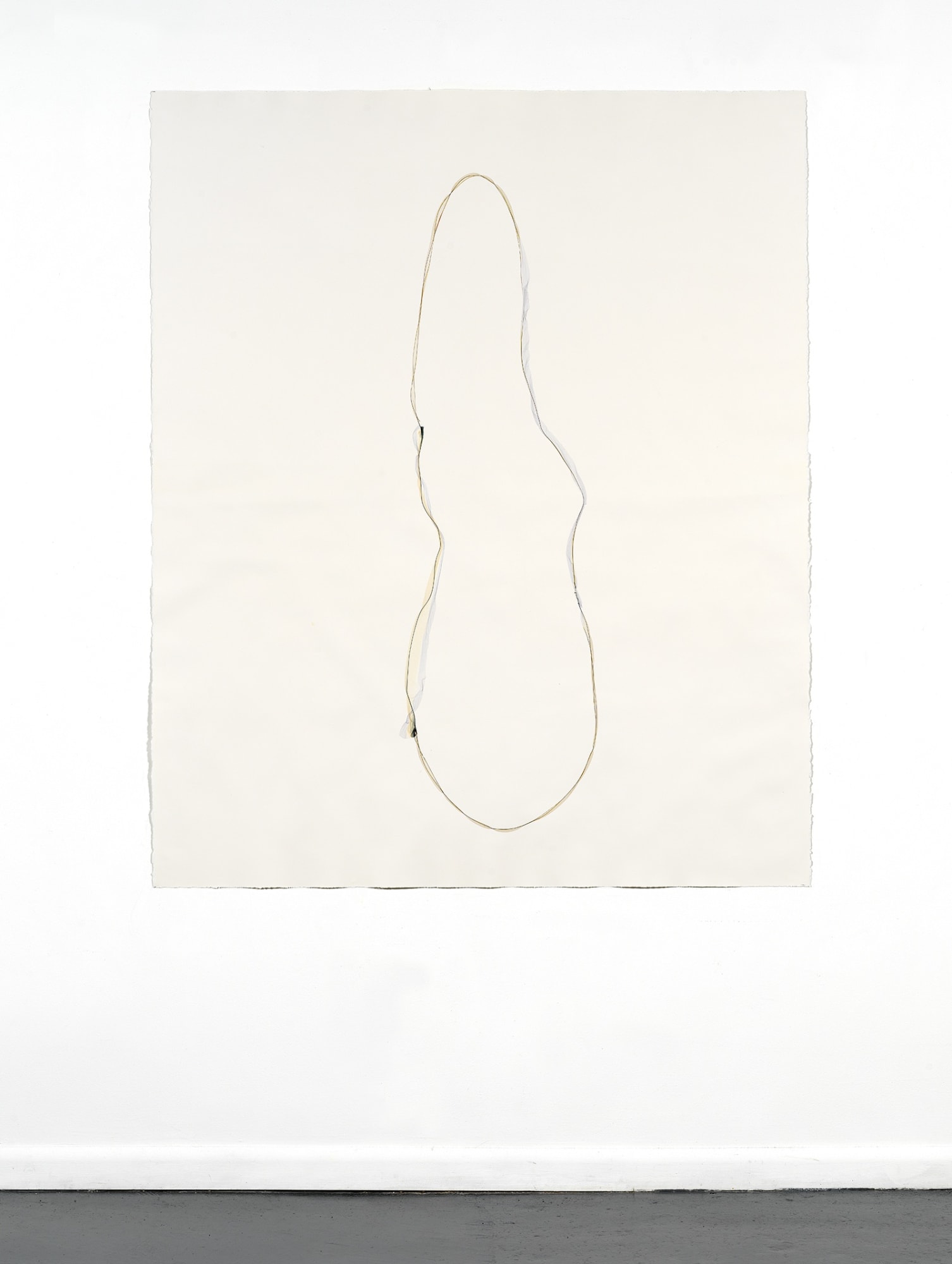 Beatrice Pediconi Untitled #8, 2020 emulsion lift on watercolor paper cm 160 x 130