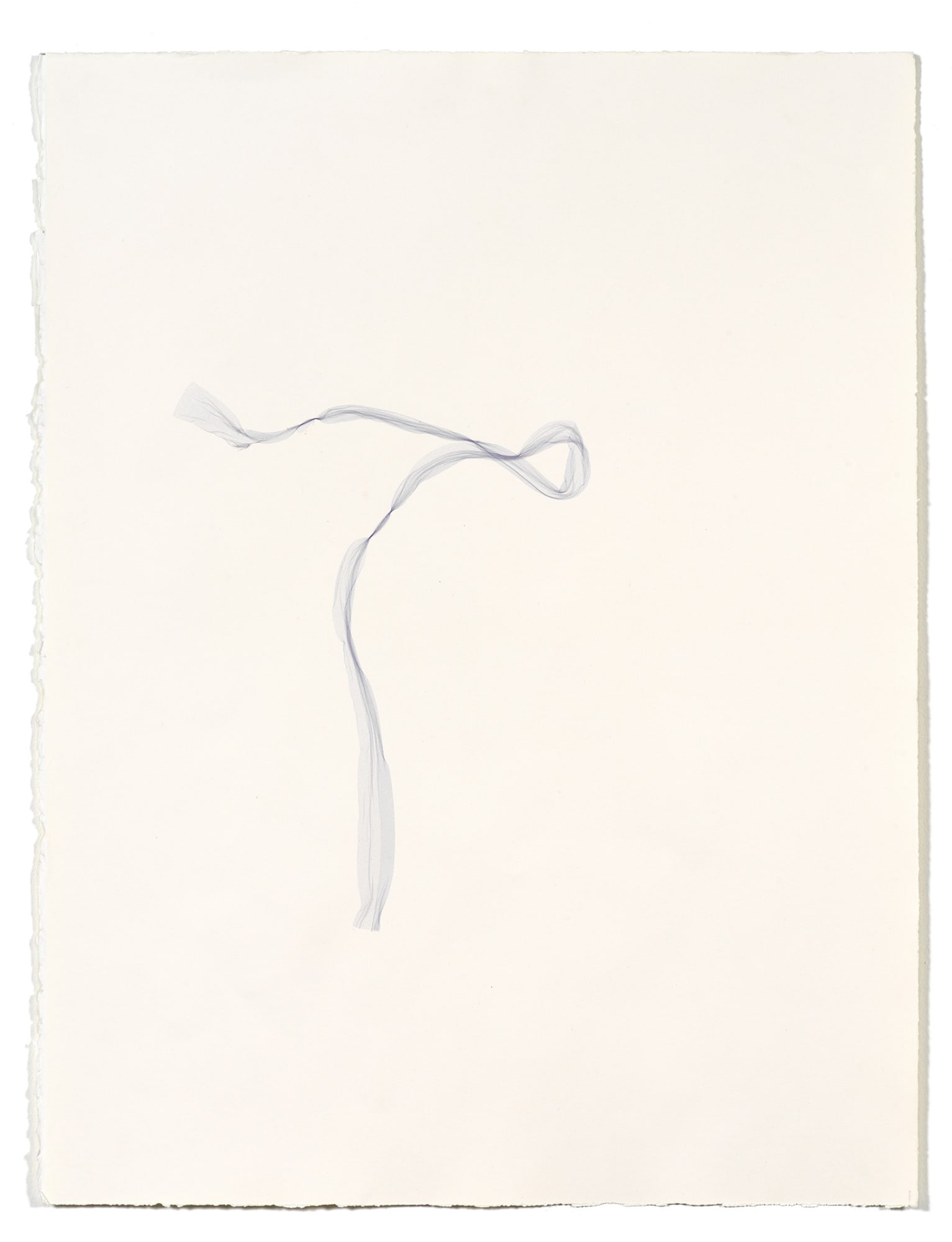 Beatrice Pediconi Untitled small #13, 2019 emulsion lift on watercolor paper cm 66 x 50, cm 75 x 60 with frame and glass