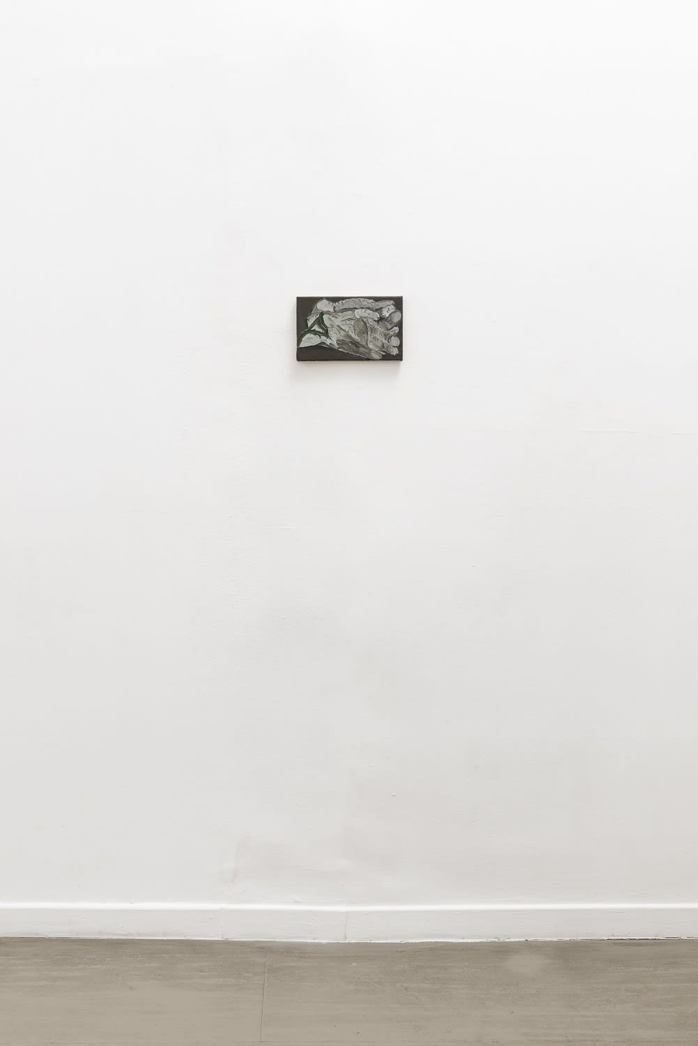 Michele Tocca Pelle fiore, 2021 Oil on canvas cm 25,2 x 15,2 Ph. Sebastiano Luciano