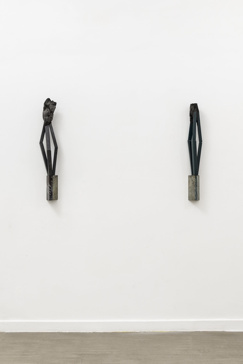 Verticale terra Fabrizio Prevedello / Michele Tocca Curated by Davide Ferri Installation view of the second room Ph. Sebastiano Luciano