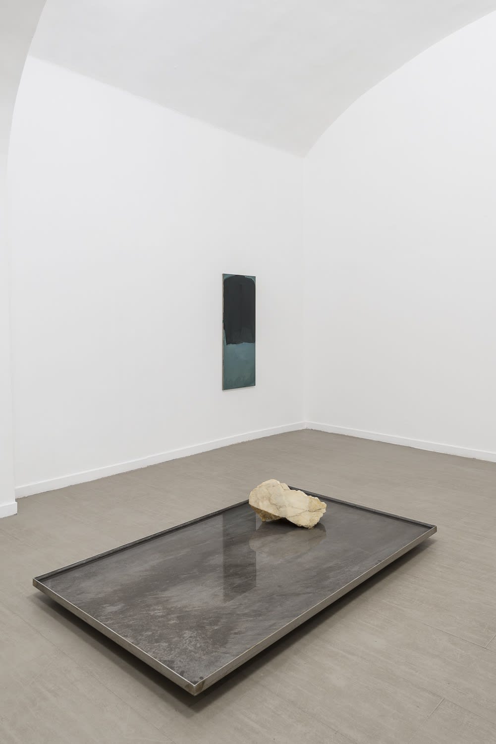 Verticale terra Fabrizio Prevedello / Michele Tocca Curated by Davide Ferri Installation view og the third room Ph. Sebastiano Luciano