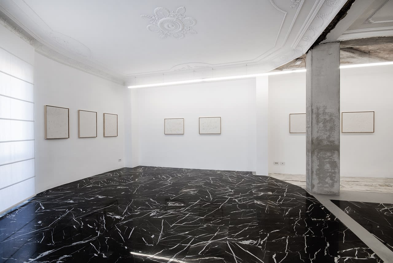 Installation views, Scritture Pierpaolo Calzolari, z2o project