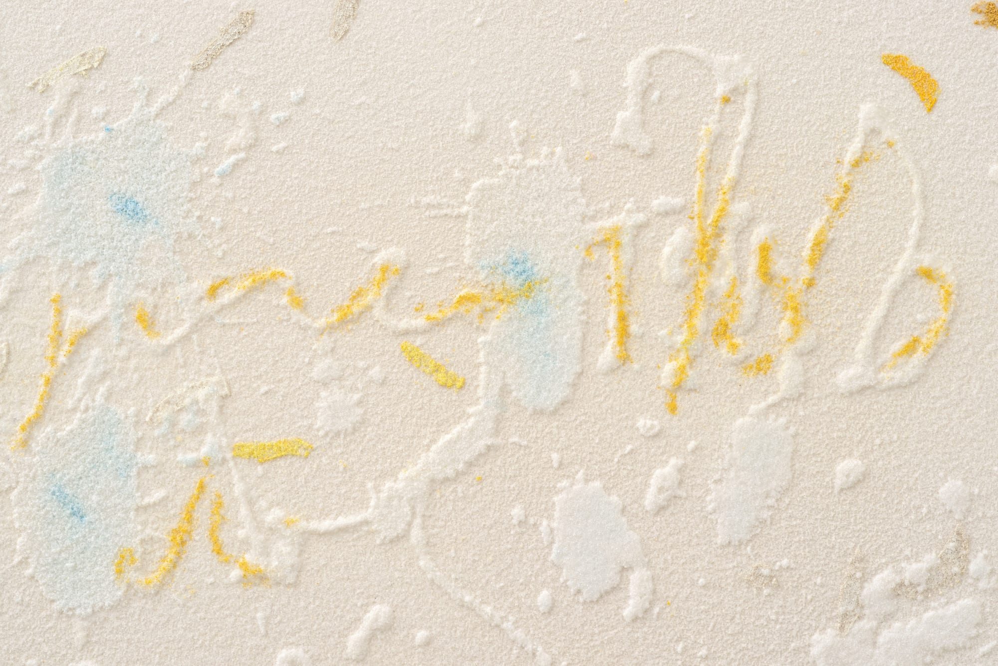 Details Pier Paolo Calzolari Titolo: Scritture Iscrizione: Avere bianco il viso, avere pallido il viso, 2019