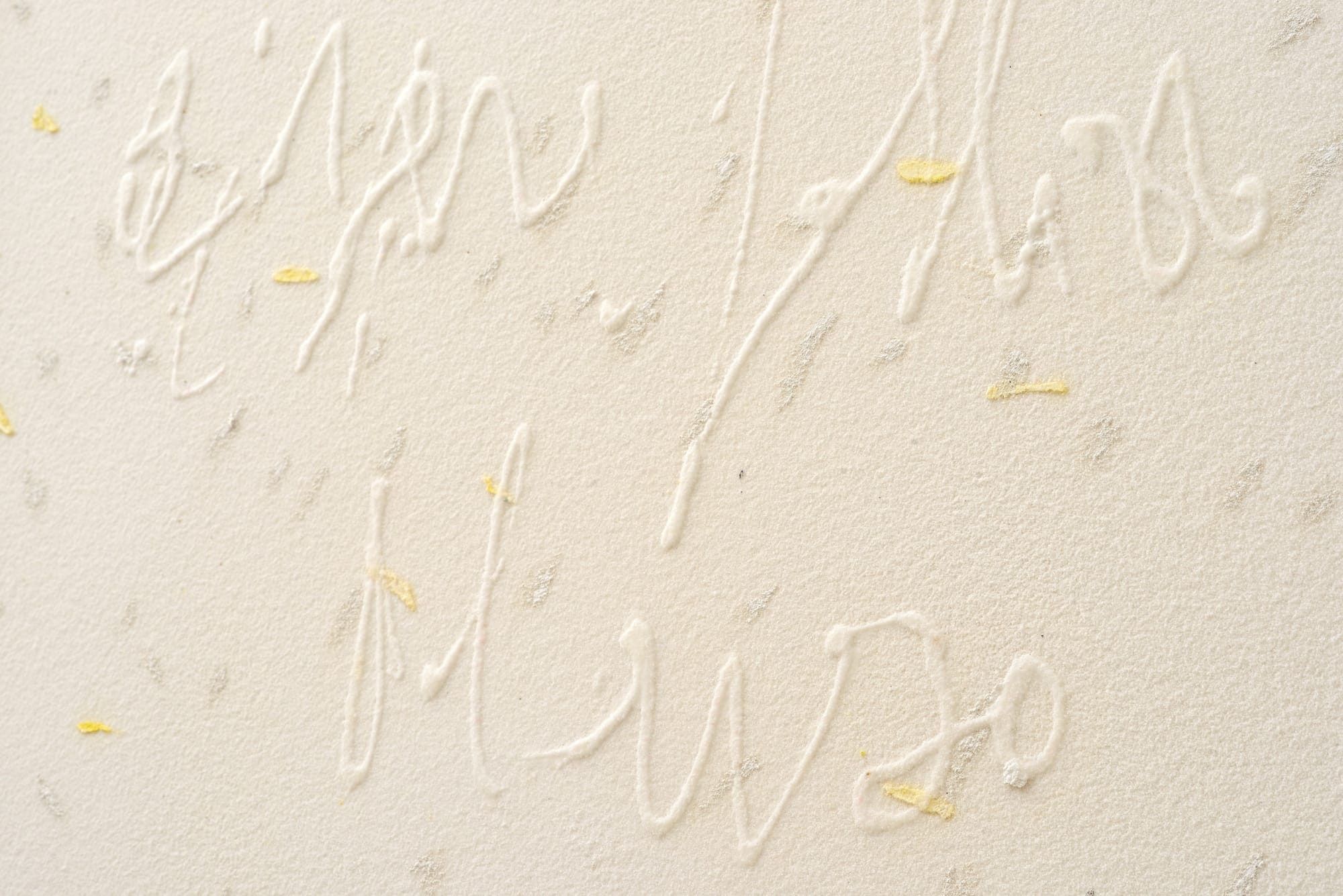 Details Pier Paolo Calzolari Titolo: Scritture Iscrizione: Avere pallido il viso, 2019