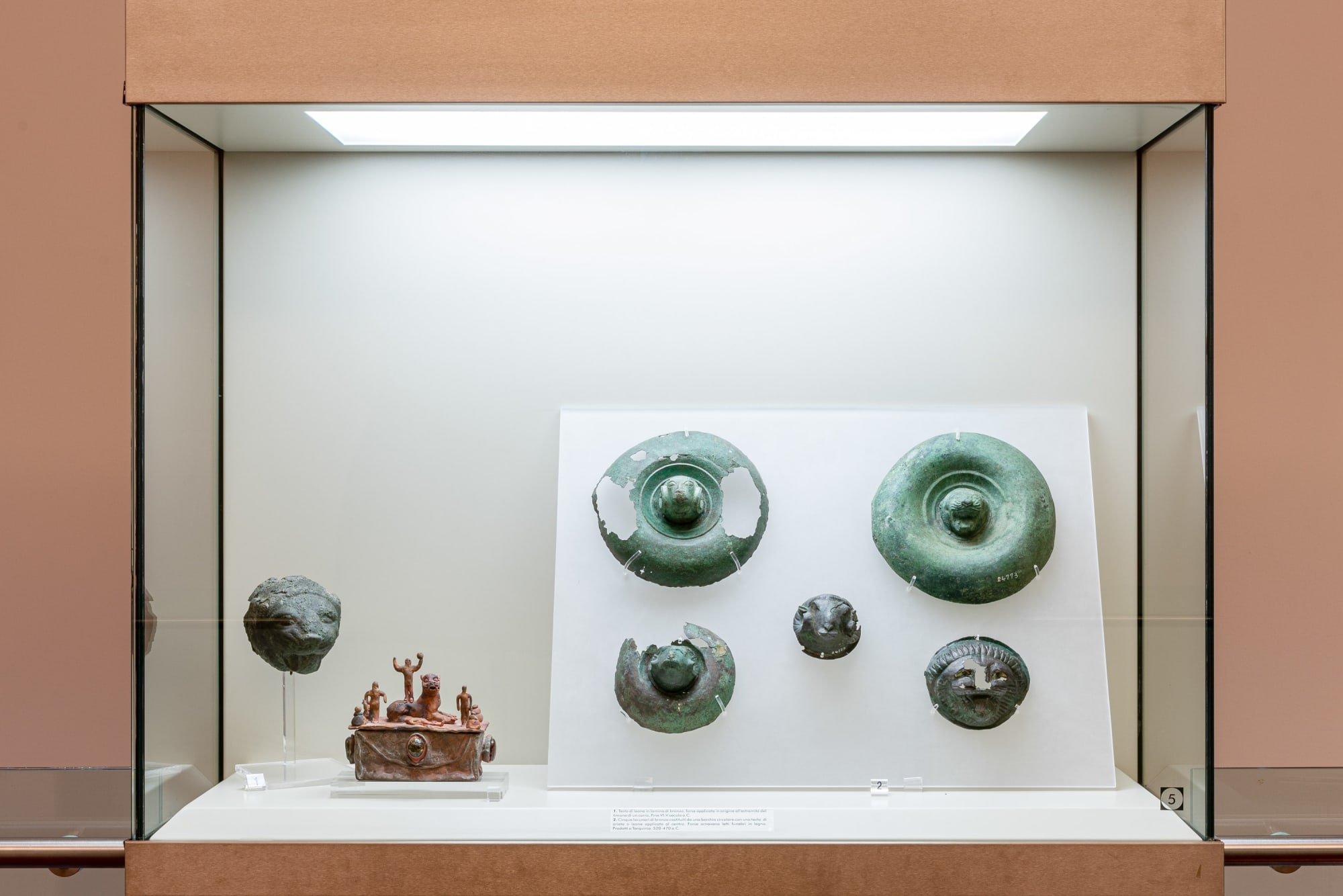 Evgeny Antufiev Dead Nations. Eternal version curated by di Marina Dacci e Svetlana Marich installation view, National Etruscan Museum of Villa Giulia Courtesy the artist & z2o Sara Zanin Photocredits Ela Bialkowska, OKNOstudio