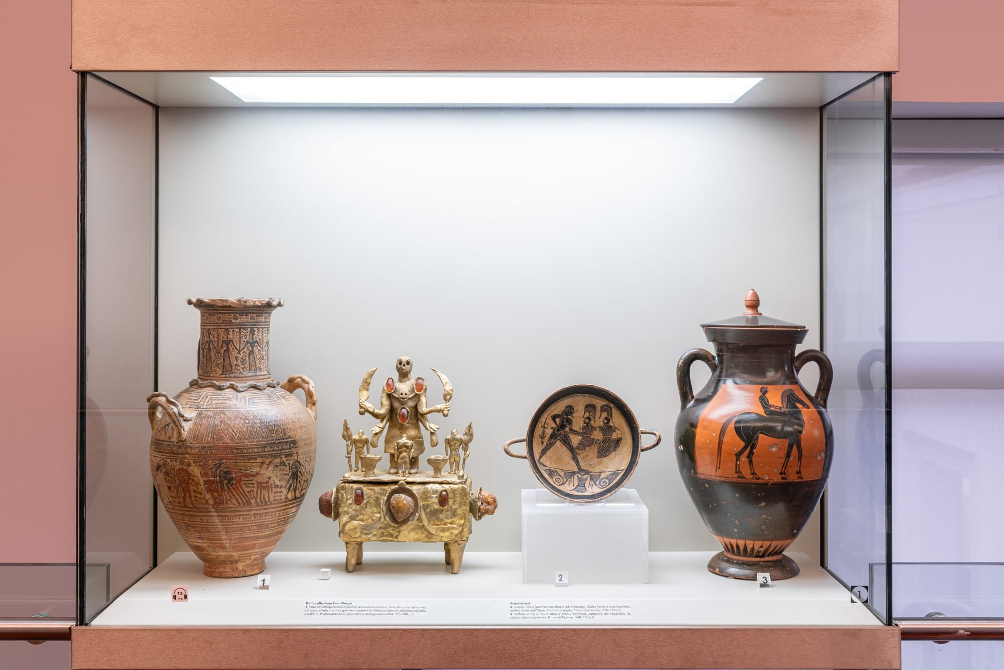 Evgeny Antufiev Dead Nations. Eternal version curated by di Marina Dacci e Svetlana Marich installation view, National Etruscan Museum of Villa Giulia Courtesy the artist & z2o Sara Zanin Photocredits Ela Bialkowska, OKNOstudio