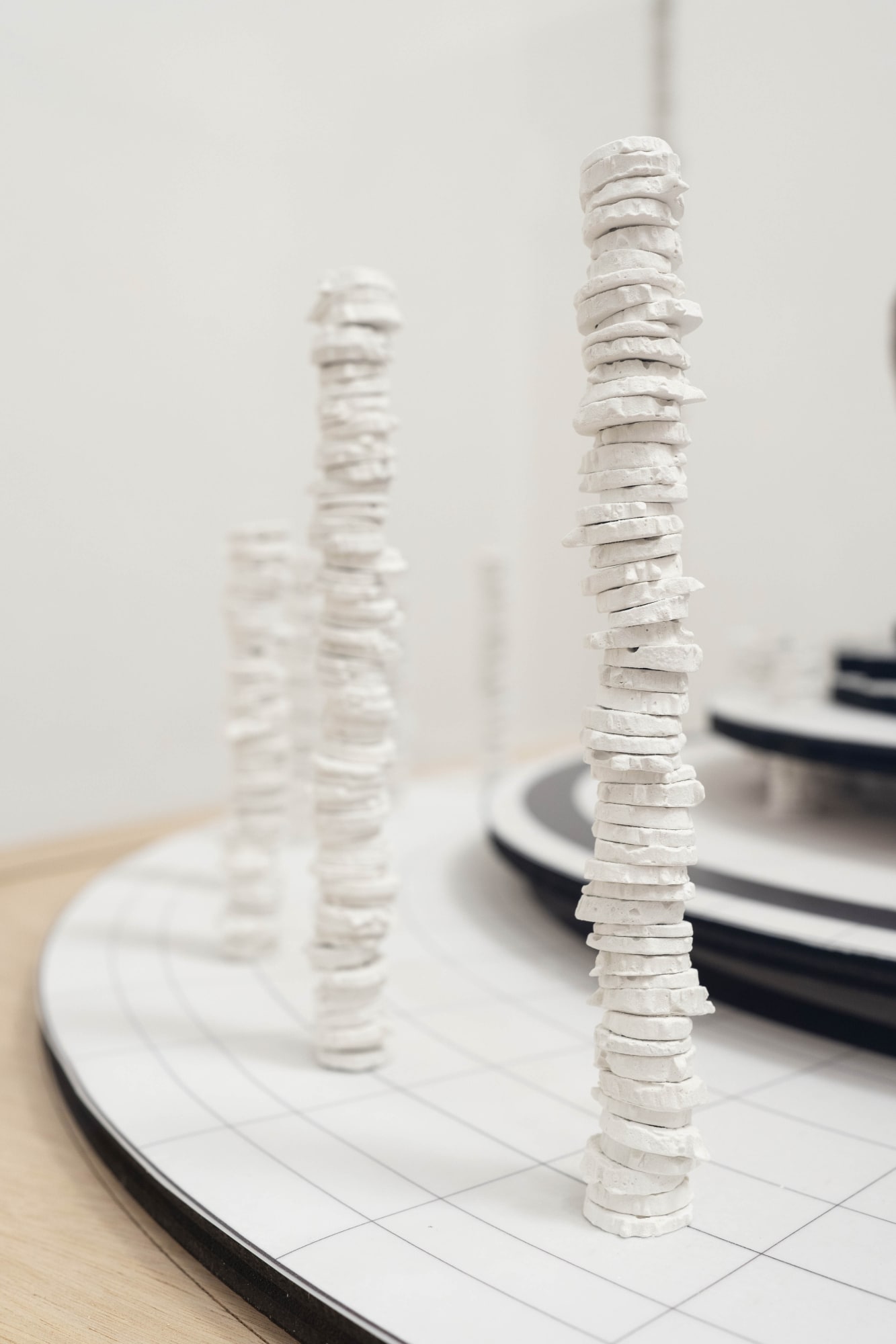 Michele Guido taphrina deformans garden project_2021 detail of the installation ph. Masiar Pasquali