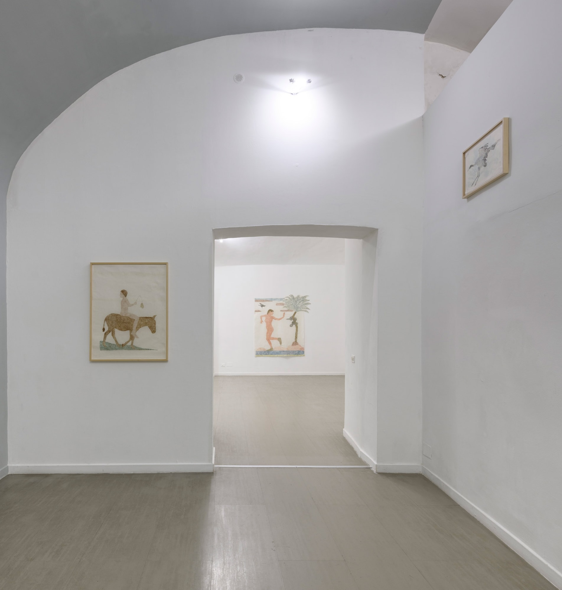 Marta Roberti, In metamorfosi, curated by Cecilia Canziani Installation view, ph. Giorgio Benni