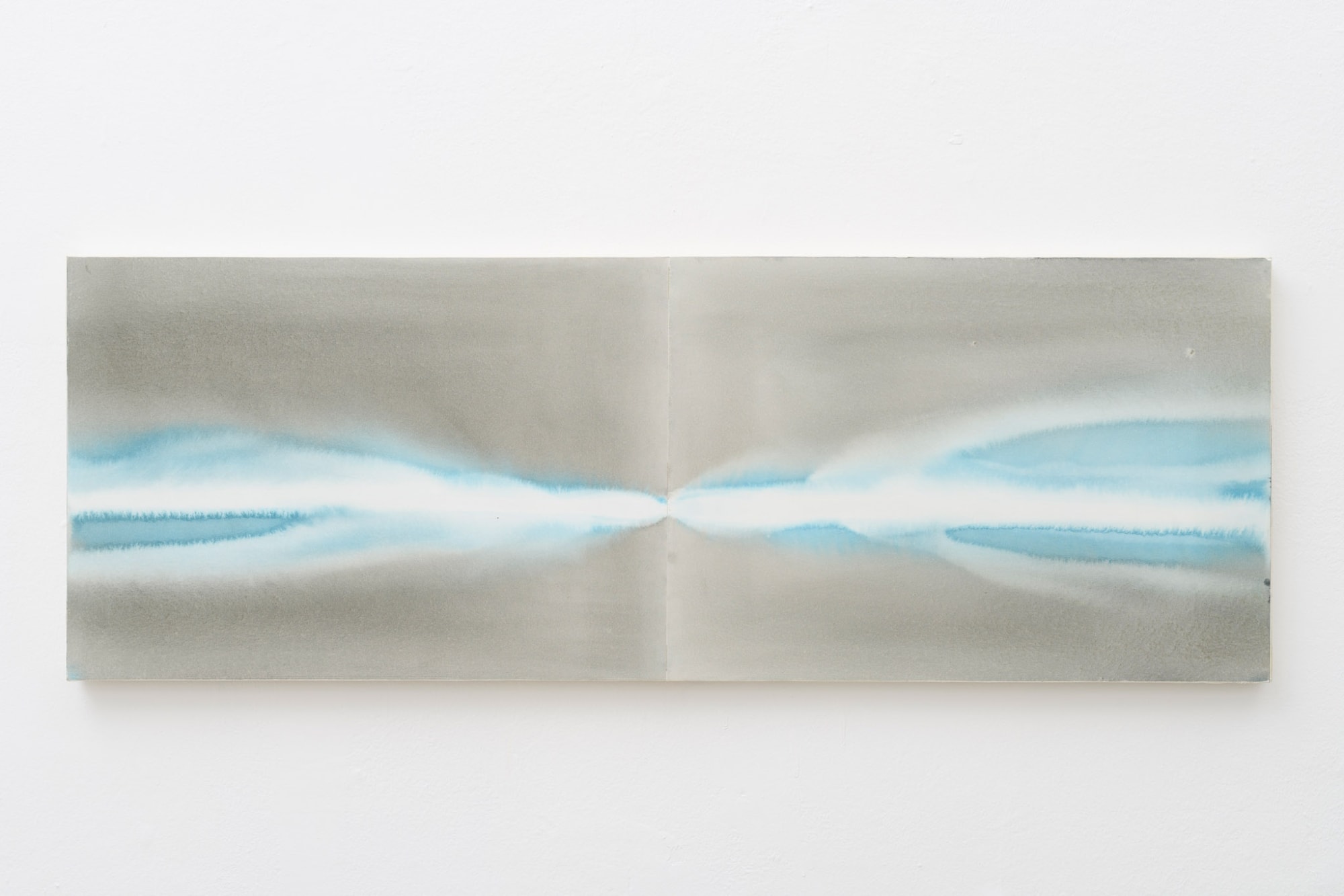 Alfredo Pirri Senza Titolo, 2005 watercolour on Arches paper, canvas backed cm 101 x 35 x 2
