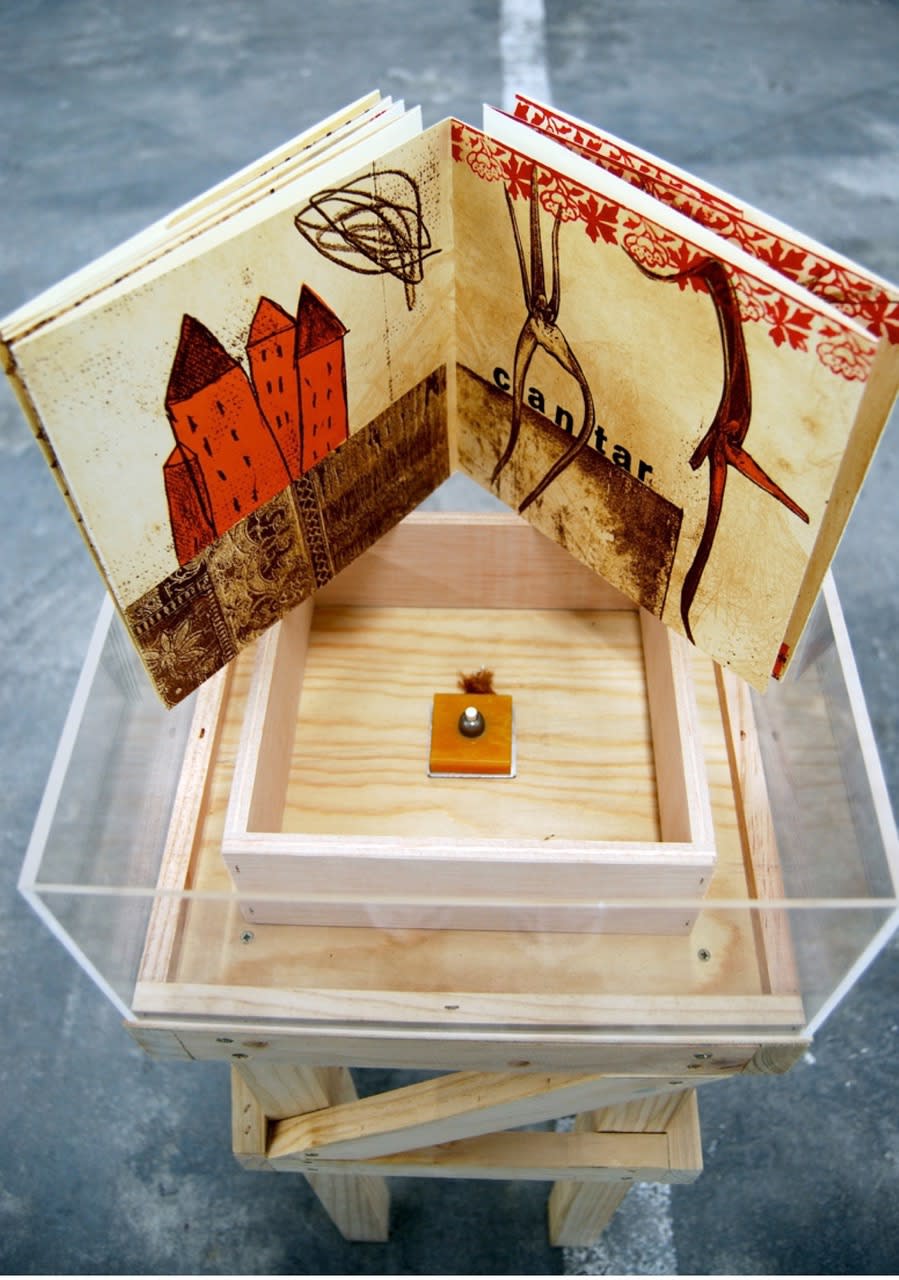 Maria Angeles Vila Tortosa Cuaderno de la memoria Deseo, 2009 artist’s book variable dimensions ph. Giorgio Benni