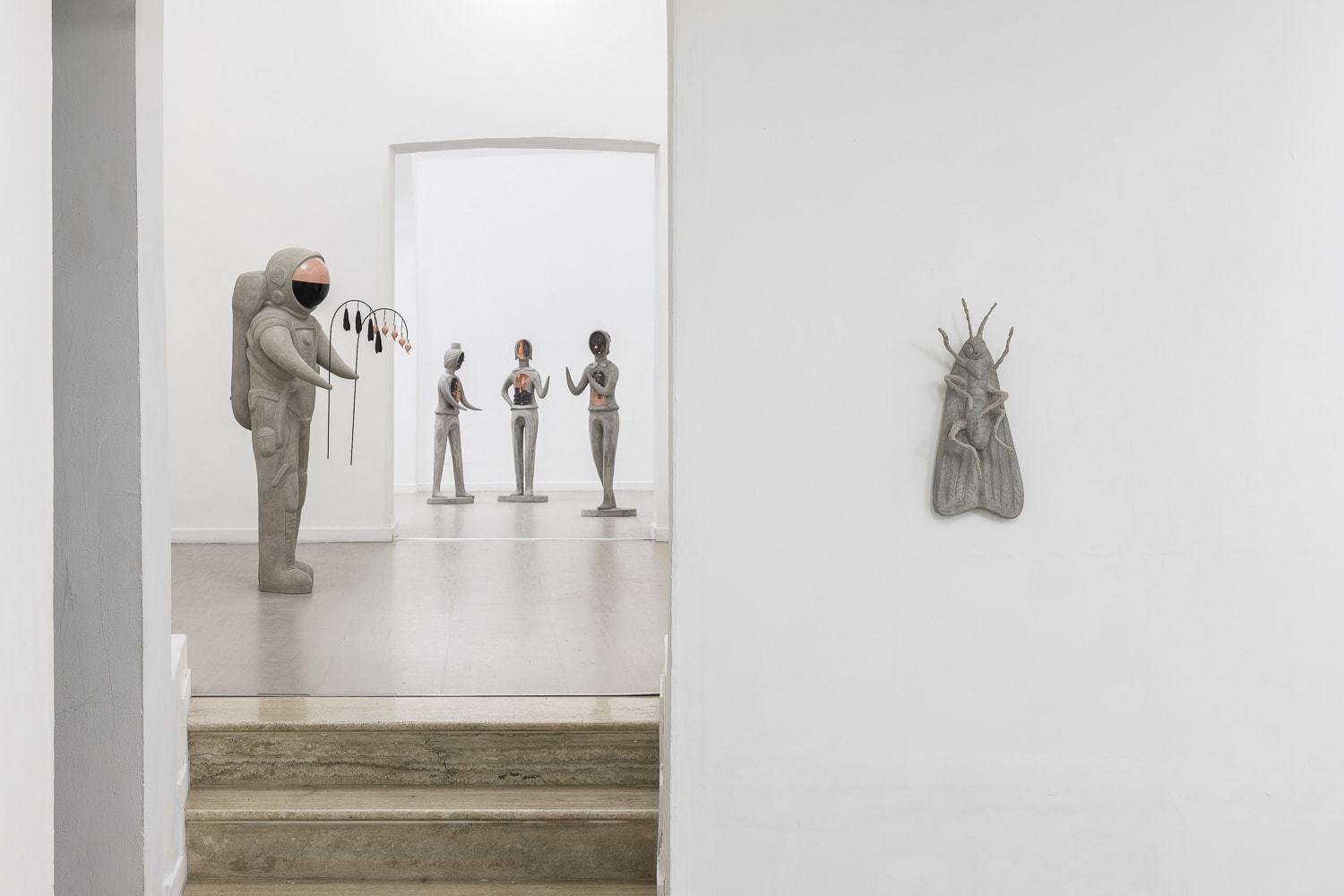 Anna Hulačová Harvest and Survive in installation view at z2o Sara Zanin ph. Sebastiano Luciano