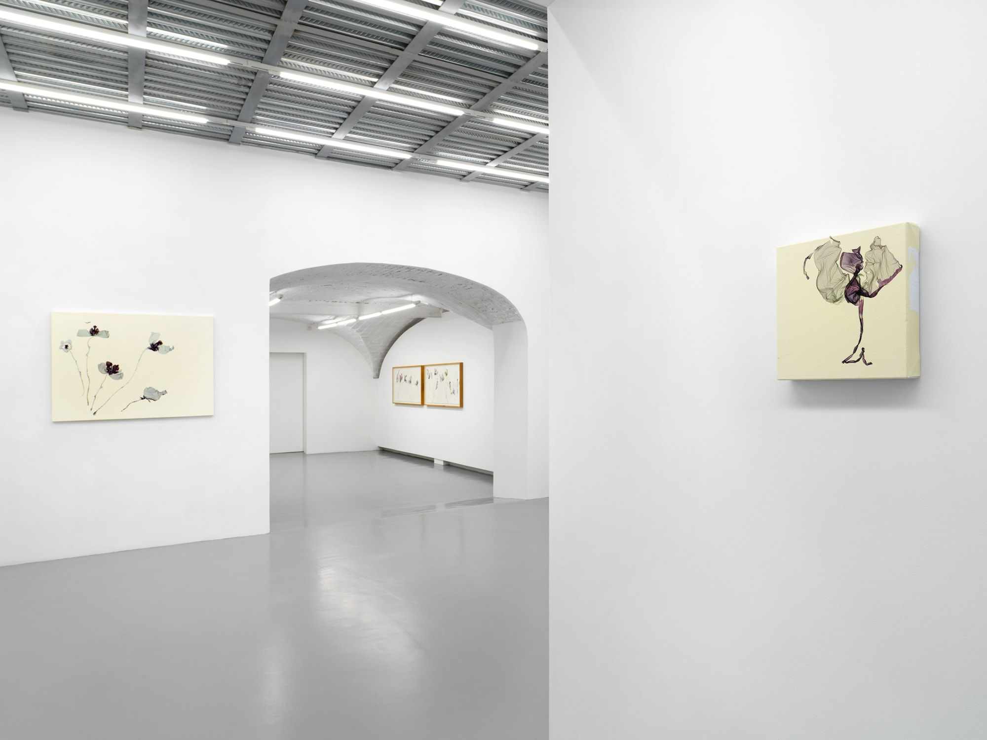 Installation View, Beatrice Pediconi | ... senza turbare una stella, curated by Antonello Tolve, 2024, z2o Sara Zanin | Ph. Dario Lasagni