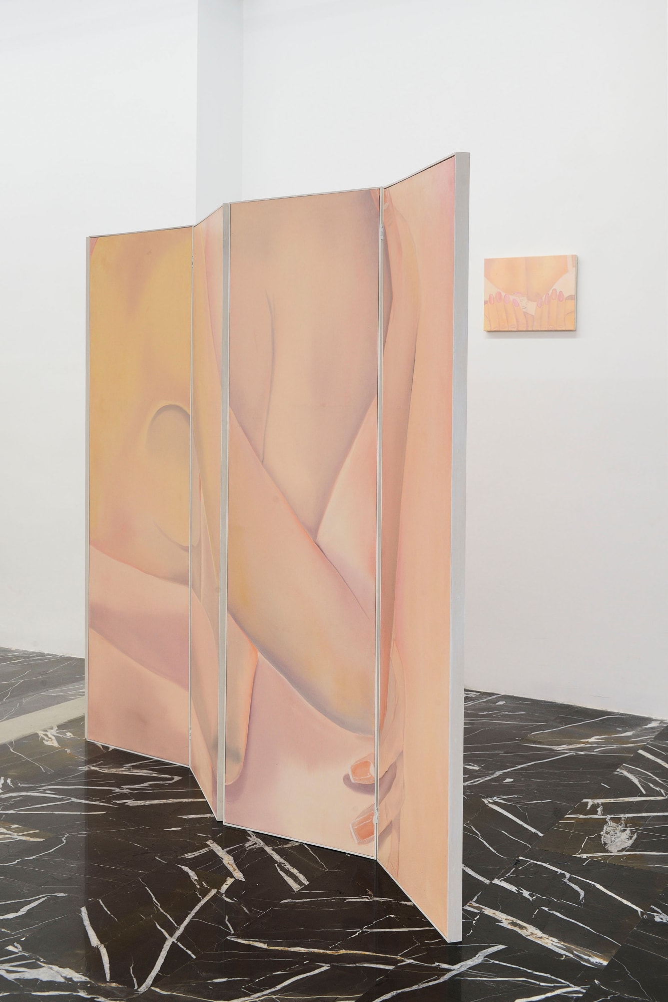 Installation View, Adelisa Selimbašić, Dust Bunny, curated by Michele Spinelli, 2024, z2o Project. Ph. Roberto Apa