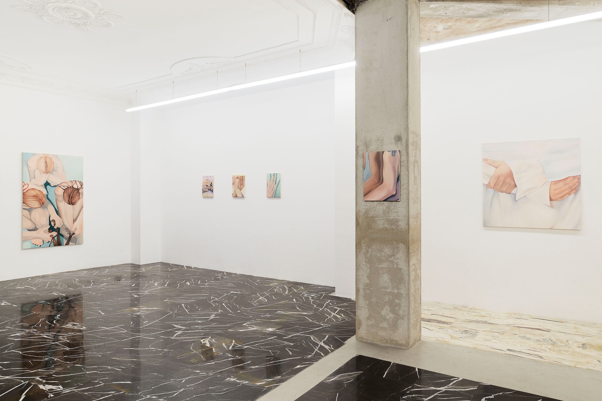 Installation View, Adelisa Selimbašić, Dust Bunny, curated by Michele Spinelli, 2024, z2o Project. Ph. Roberto Apa