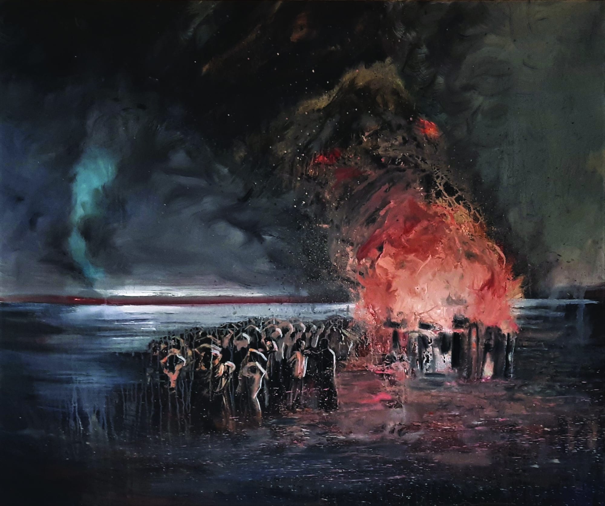 Mateus Moreira Culpa (2020) óleo sobre tela 100 x 120 cm